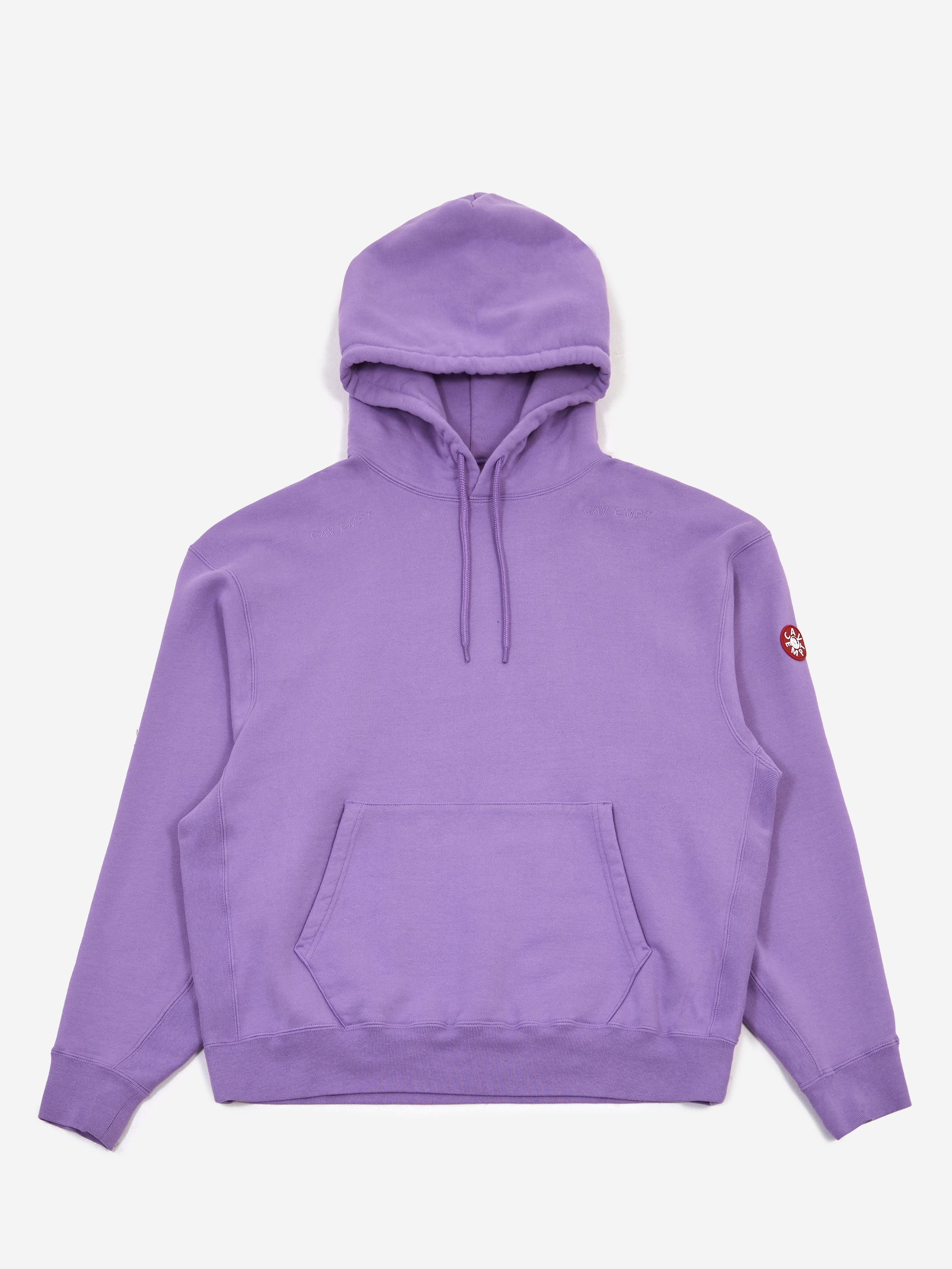 C.E. Cav Empt Solid Hoody - Purple – Goodhood