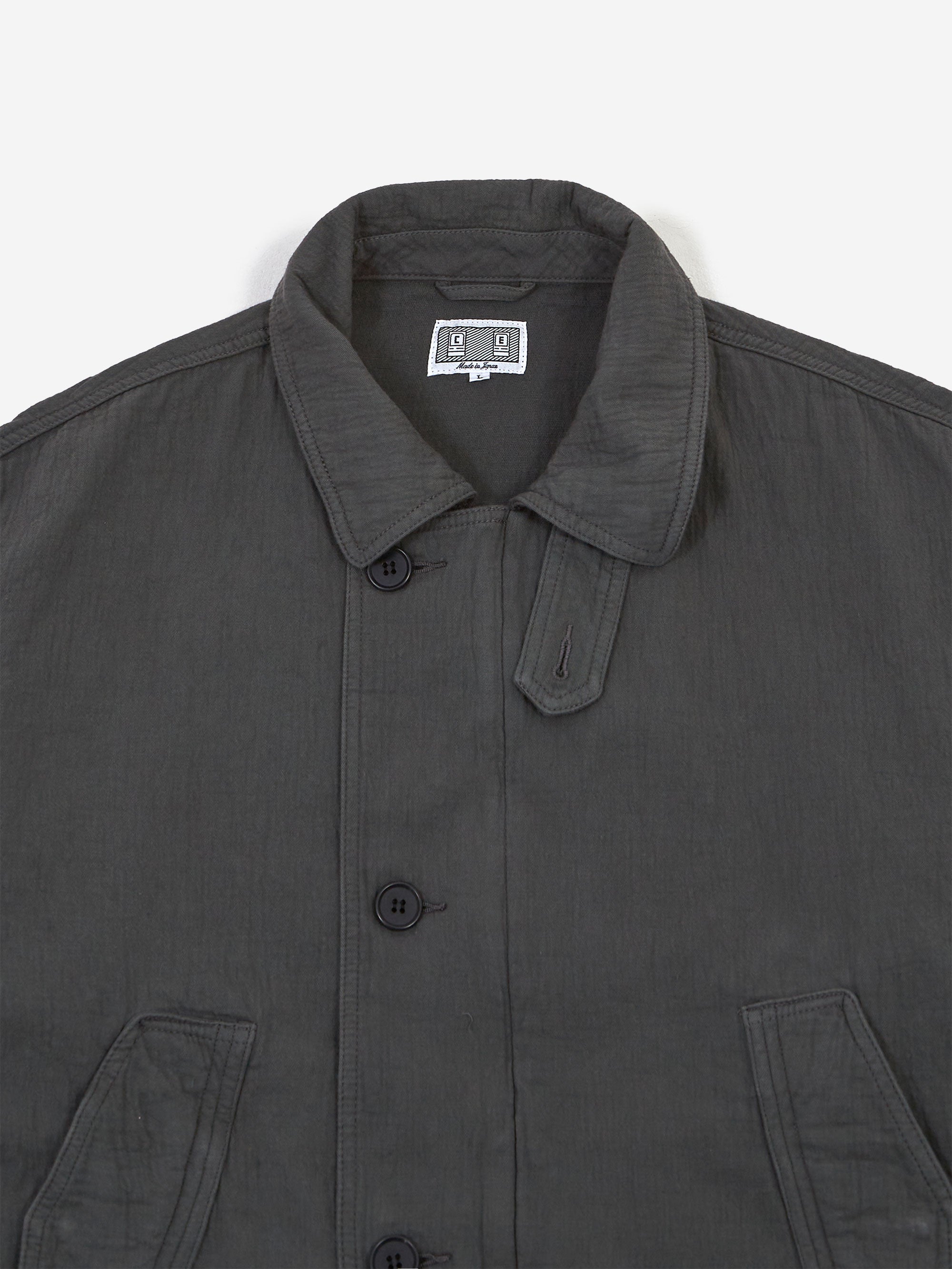 C.E. Cav Empt Soft Cotton Zip Jacket - Charcoal – Goodhood
