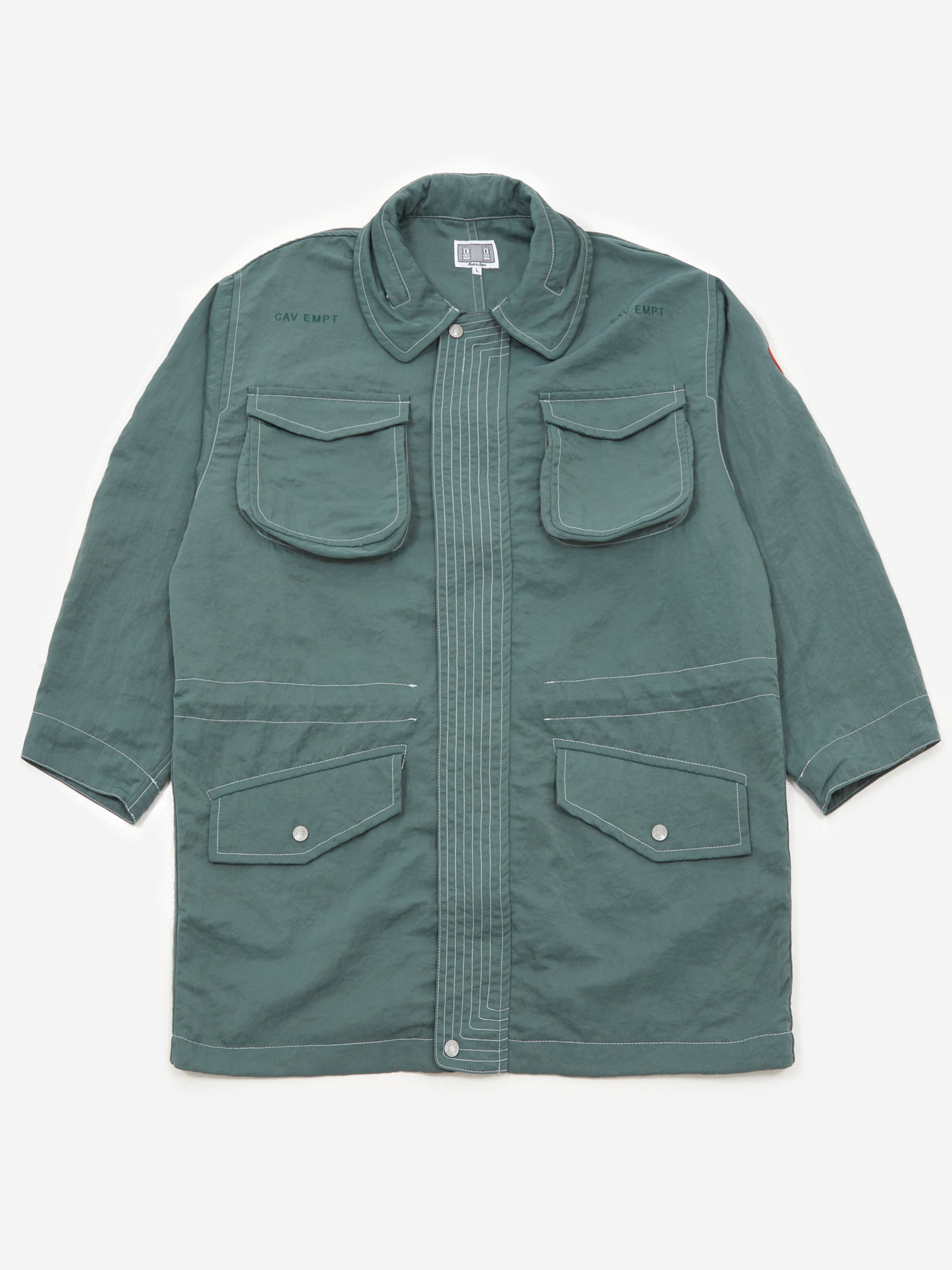 C.E Cav Empt Nylon Field Coat Green