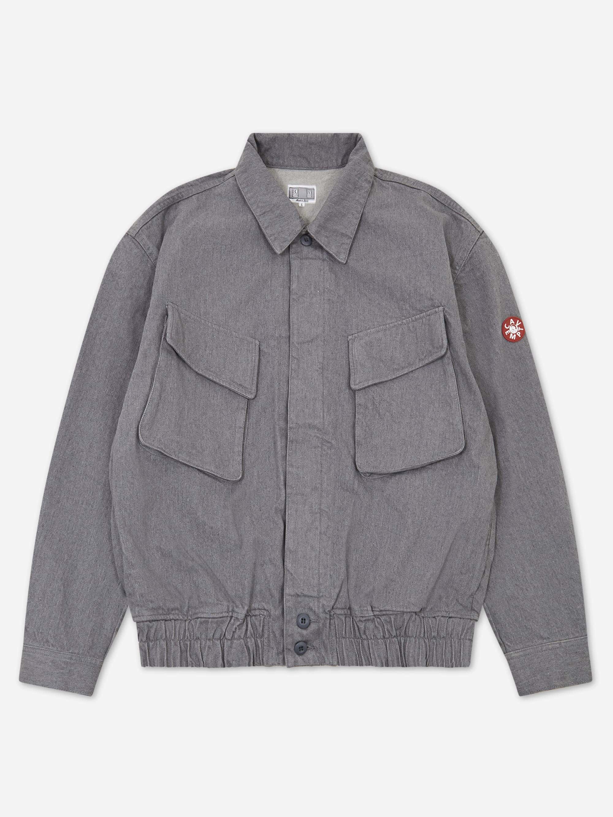 C.E Cav Empt Ash Community Button Jacket - Grey – Goodhood