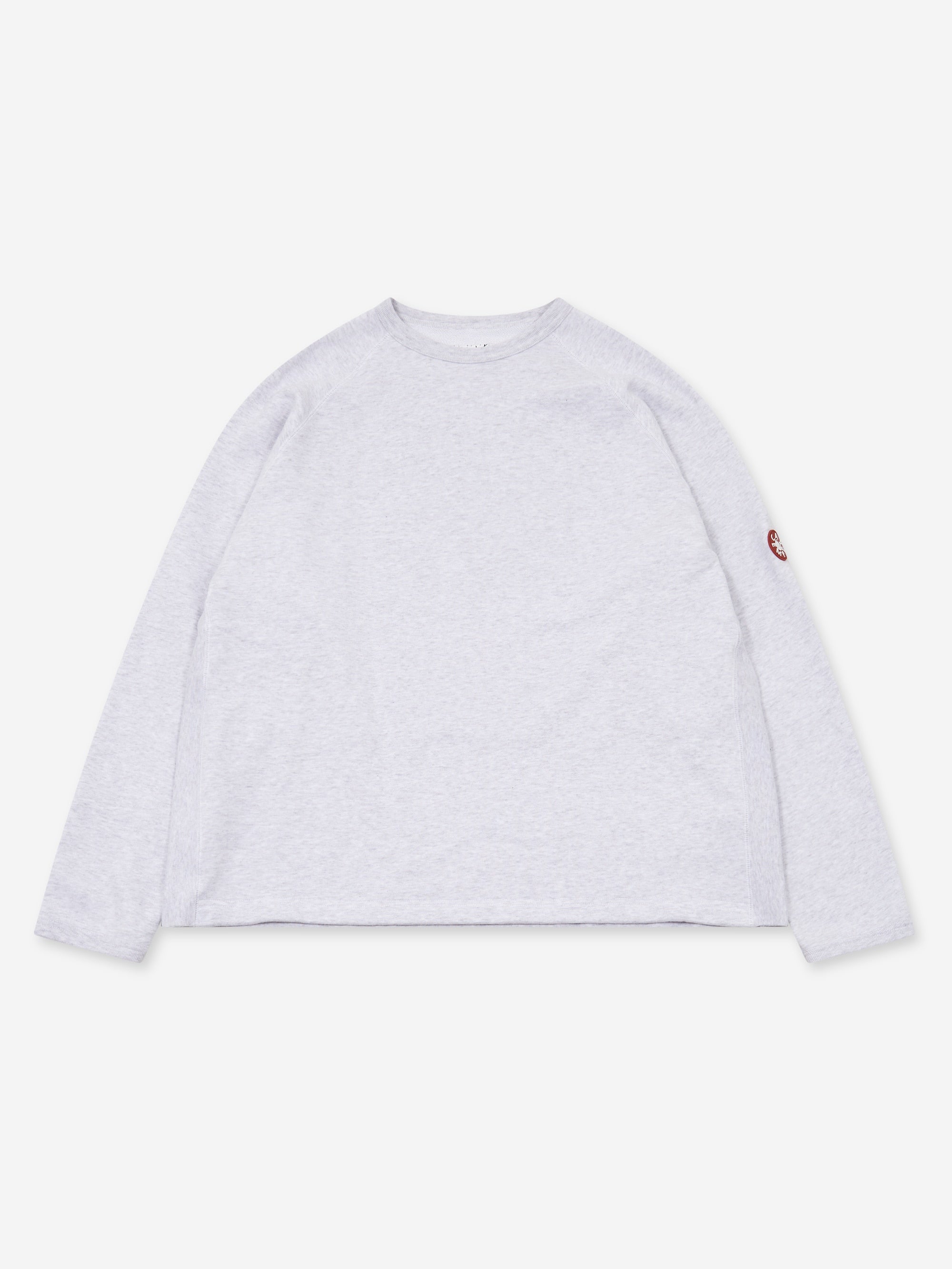 C.E Cav Empt Half Panel Rib Crew Neck - Grey – Goodhood
