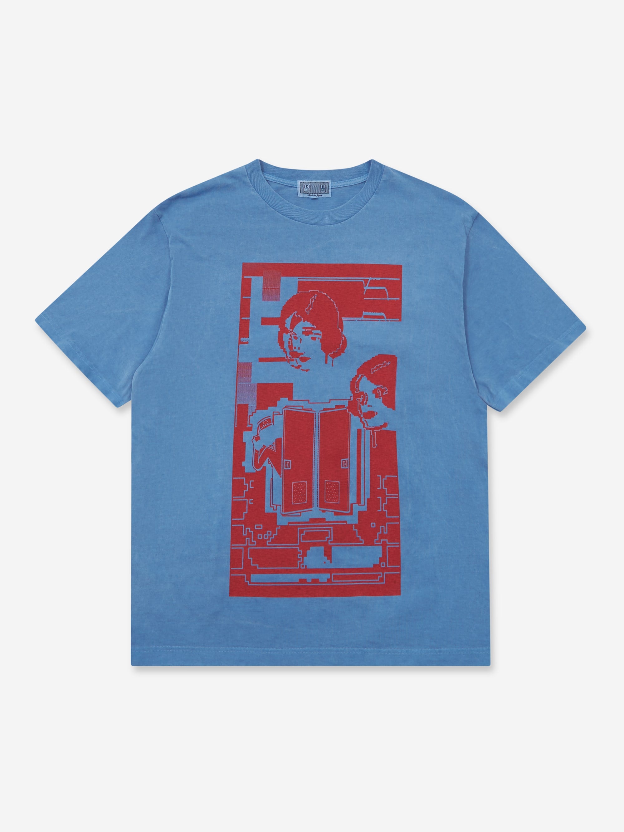 C.E Cav Empt Overdye Md Siteseer T - Blue – Goodhood
