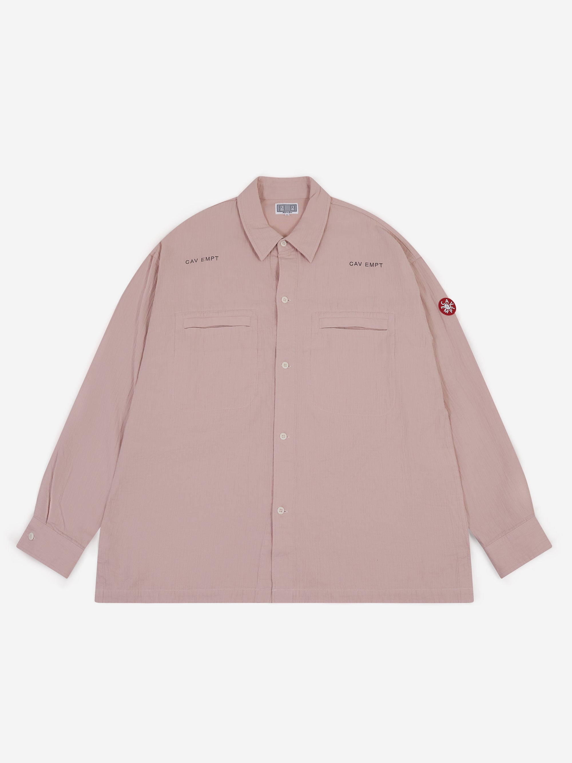 Cav Empt Soft Cotton Casual Shirt Pink – Goodhood