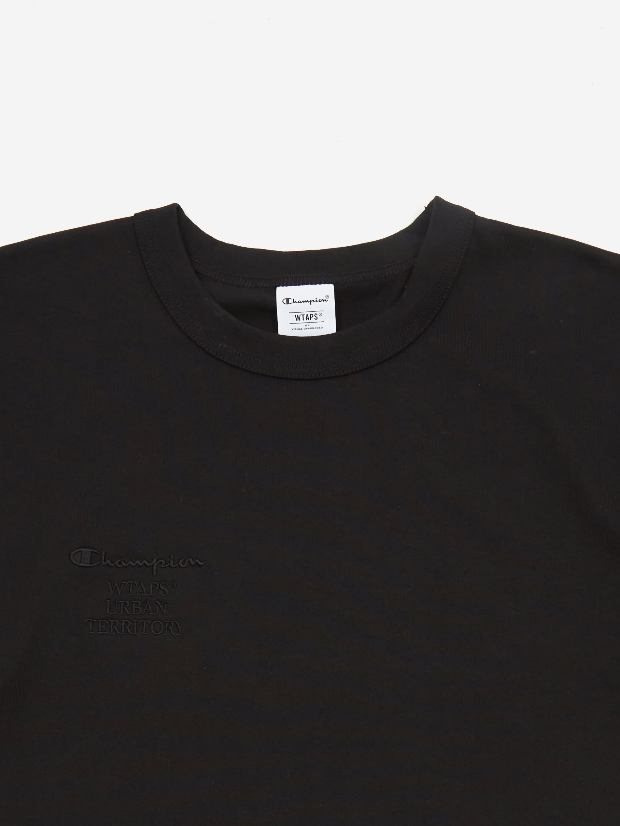 Champion x WTAPS Short Sleeve T-Shirt - Black – Goodhood