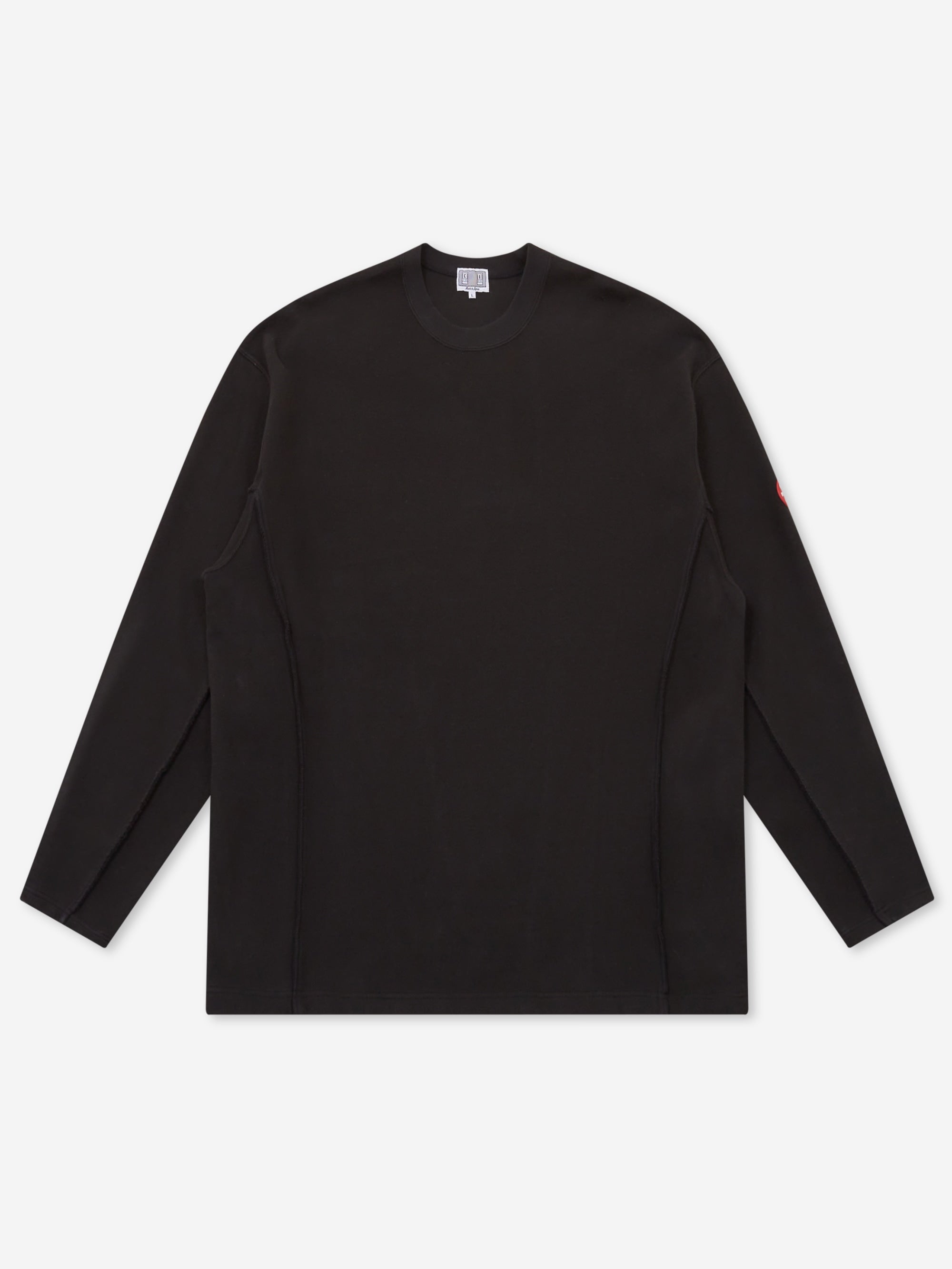 C.E Cav Empt Side Seam Dbl Knit Long Sleeve - Black – Goodhood