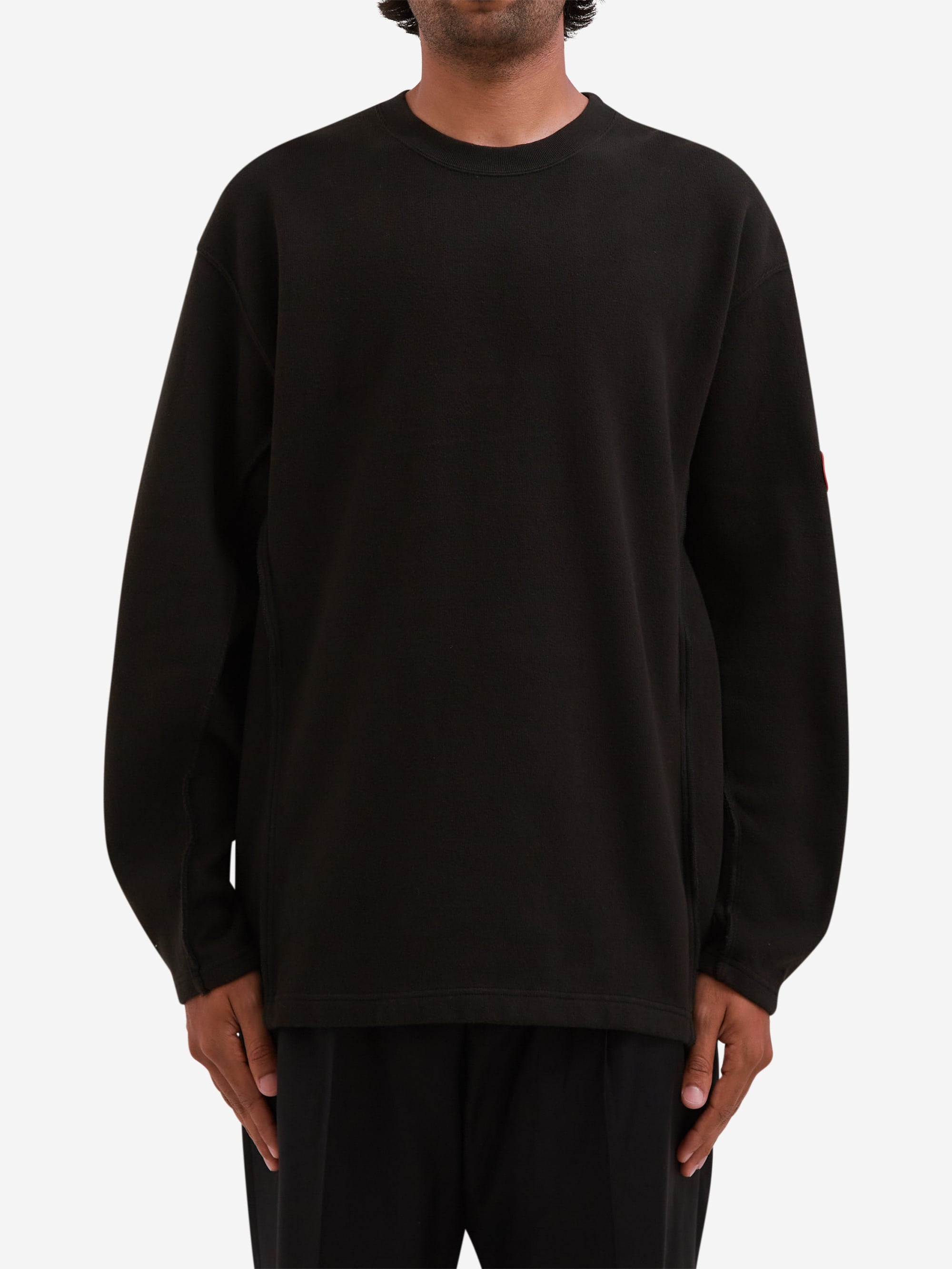 C.E Cav Empt Side Seam Dbl Knit Long Sleeve - Black – Goodhood