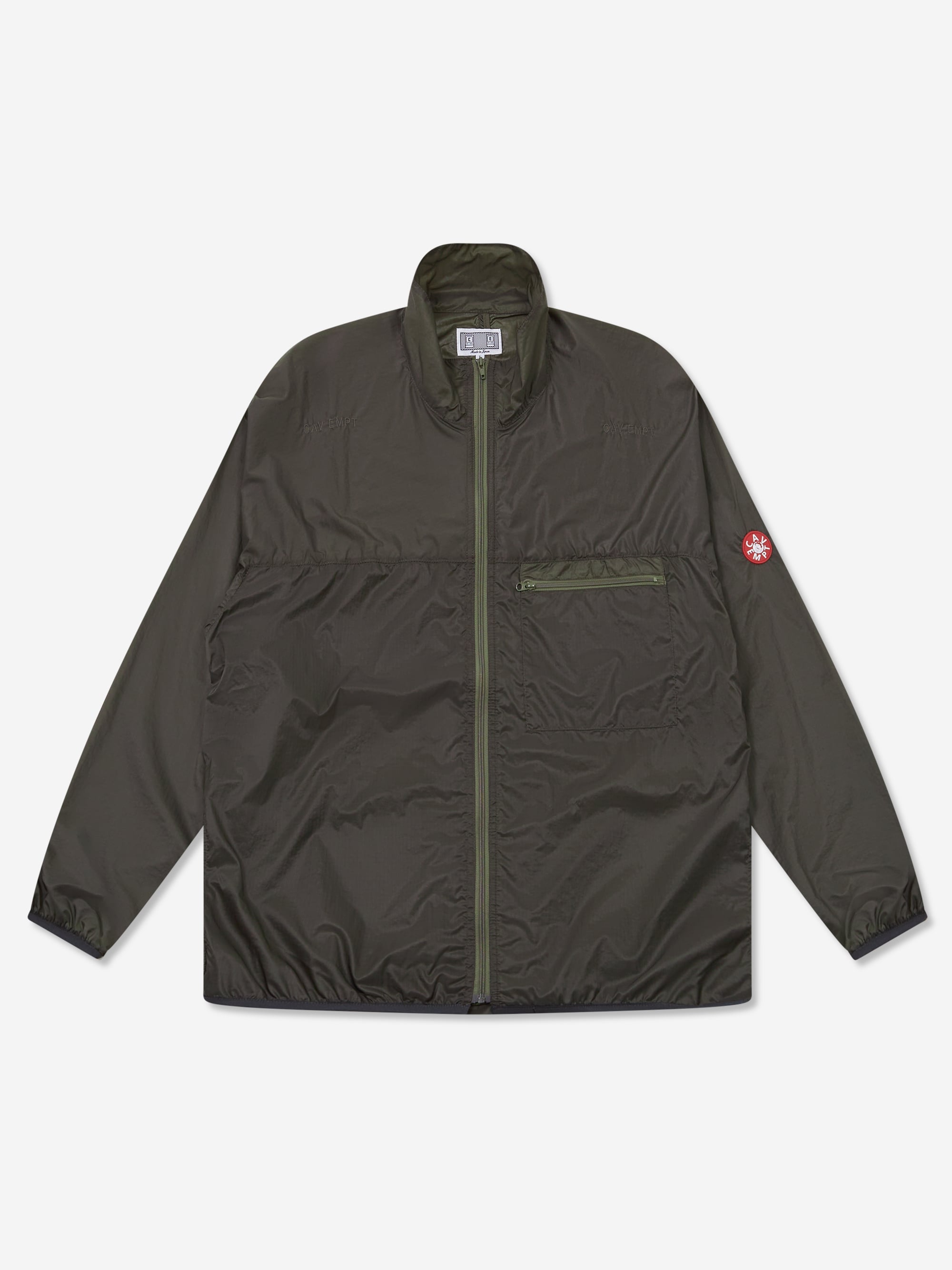 C.E Cav Empt Ul Rip Stop Zip Jacket - Khaki – Goodhood