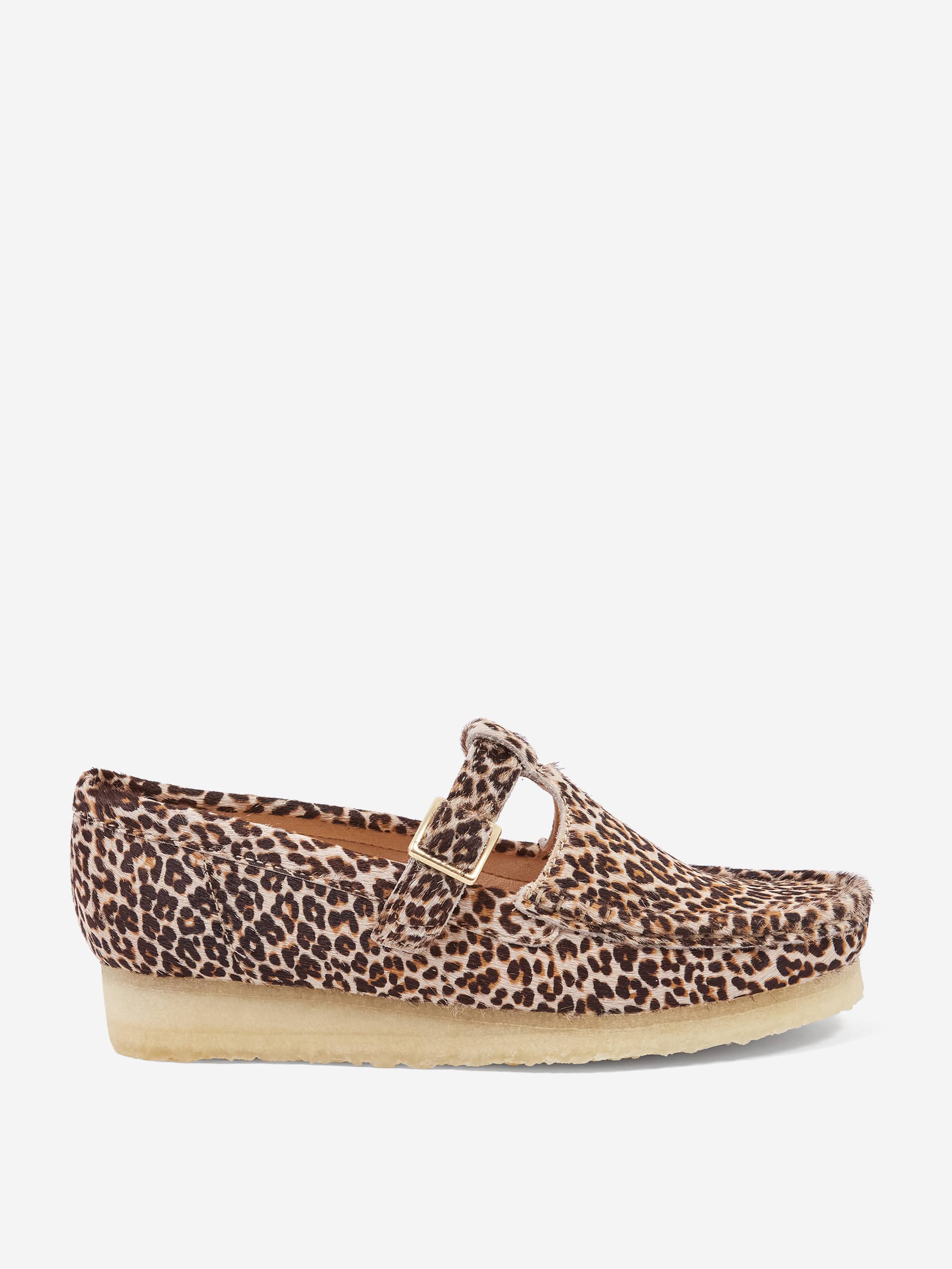 Clarks Originals Wallabee T-Bar W - Leopard Print – Goodhood