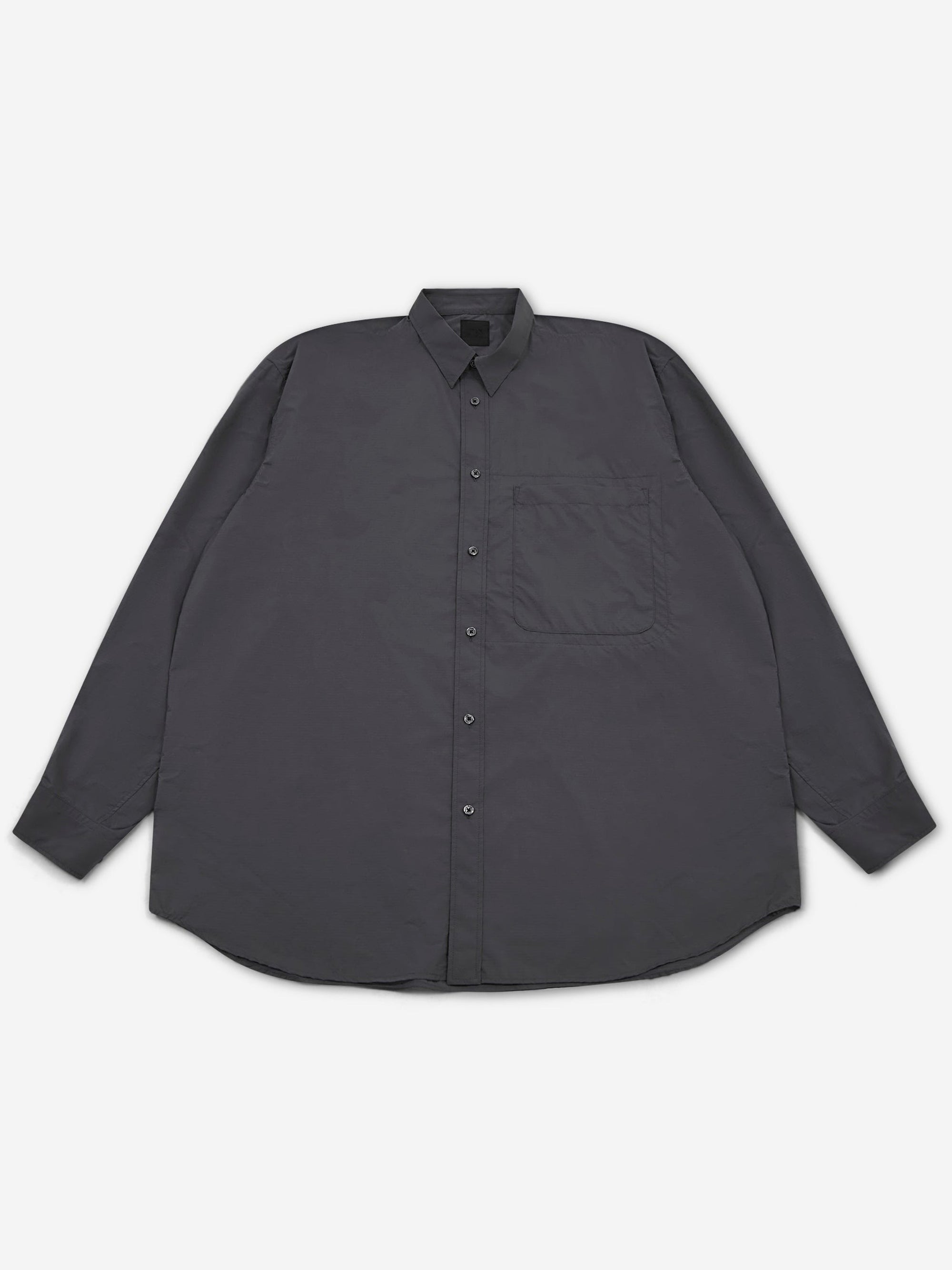 トップス DAIWA PIER39 TECHTRAVELSHIRT CHARCOAL/S Daiwa Pier39 Tech Travel Shirt - Charcoal – Goodhood