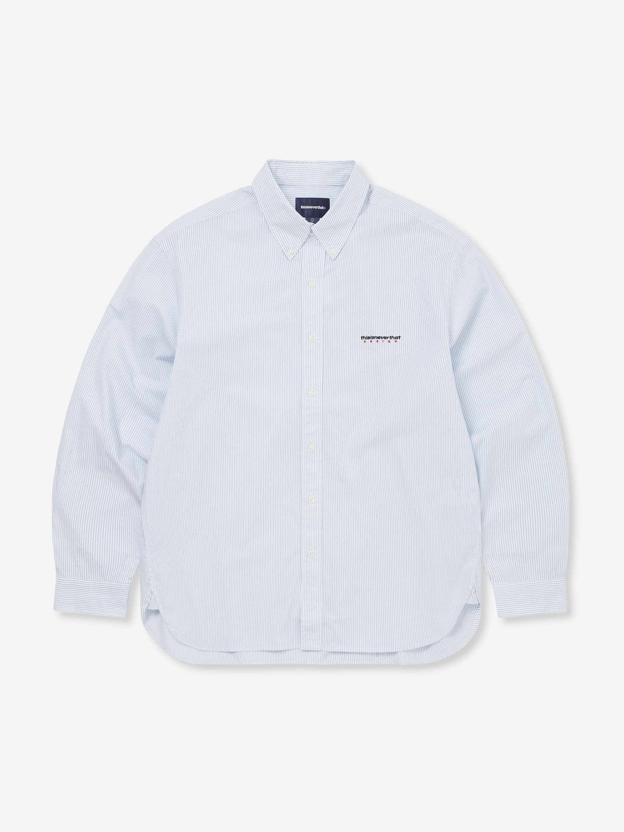 thisisneverthat DSN Striped Shirt - White \u2013 Goodhood