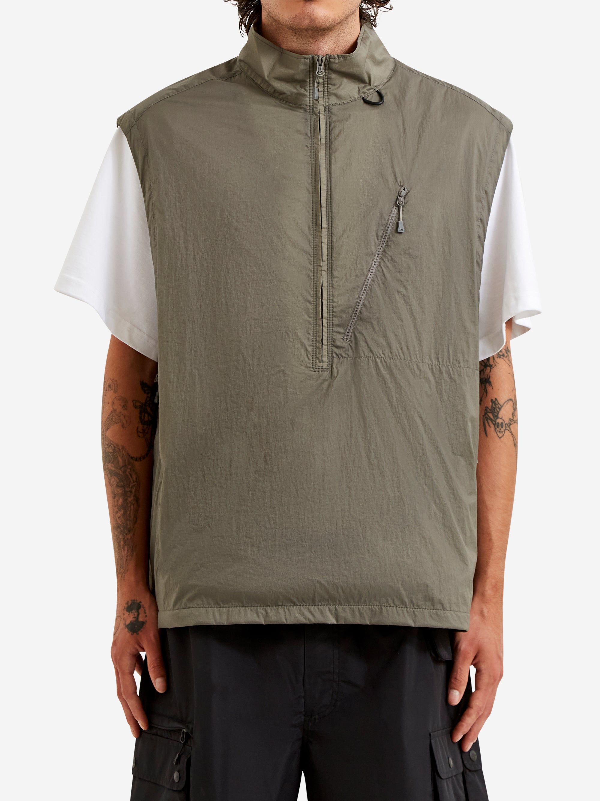Daiwa Pier39 Tech Wind Shell Vest - Wolfgray