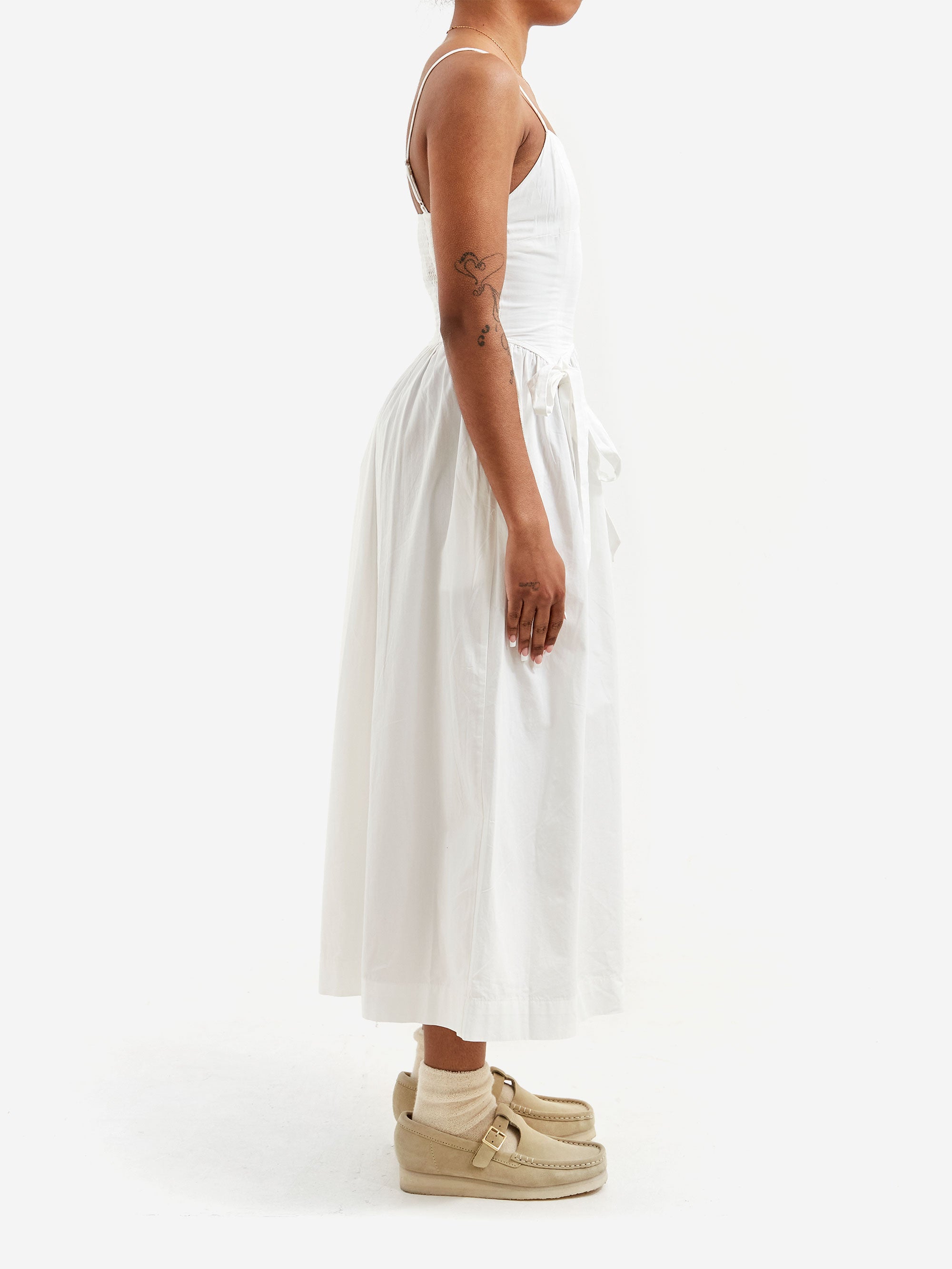 knee length dresses for ladies Damson Madder Penelope Dress