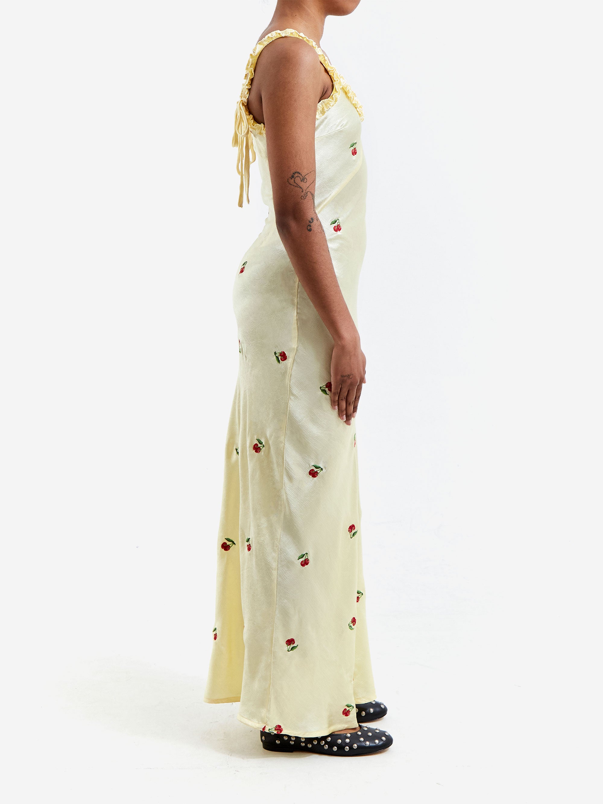 Damson Madder Simone Slip Midi Dress