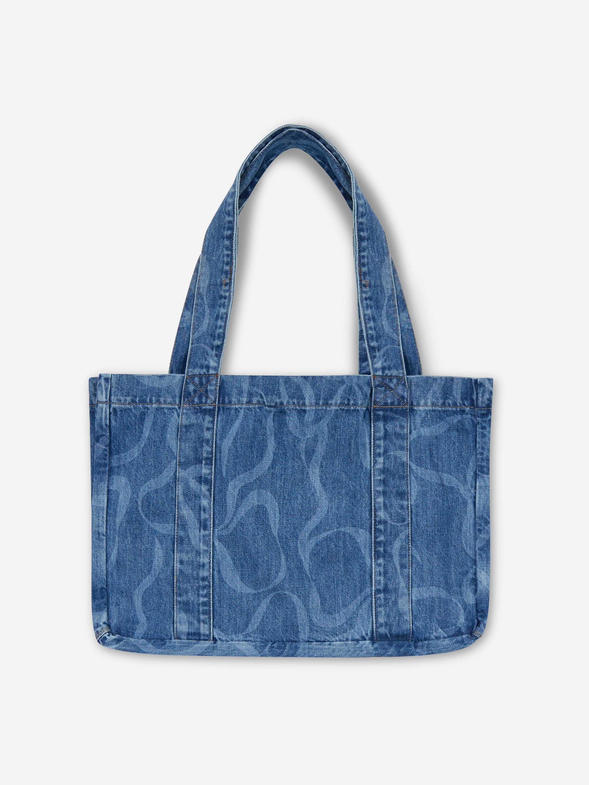 Damson Madder Denim Tote Bagin Bow Laser – Goodhood