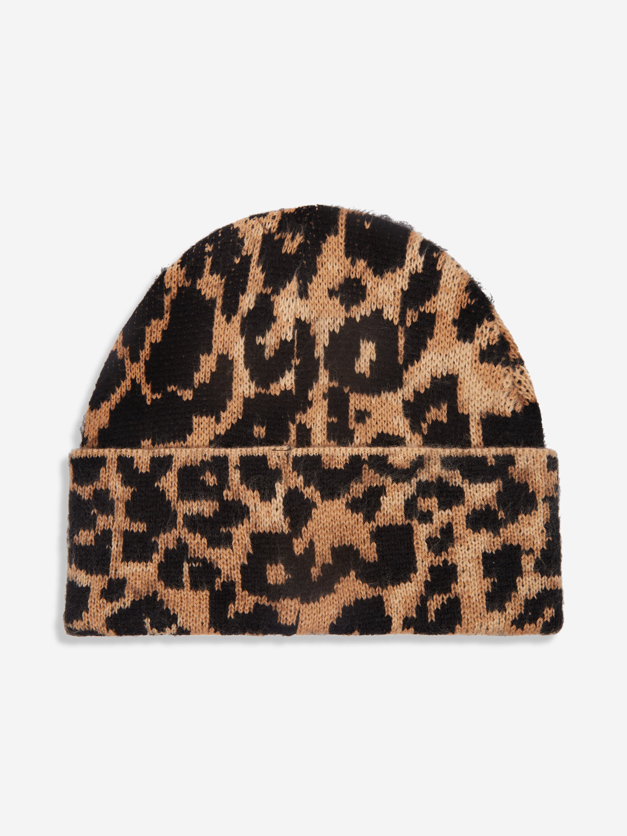 Damson Madder Knit Beanie - Leopard – Goodhood