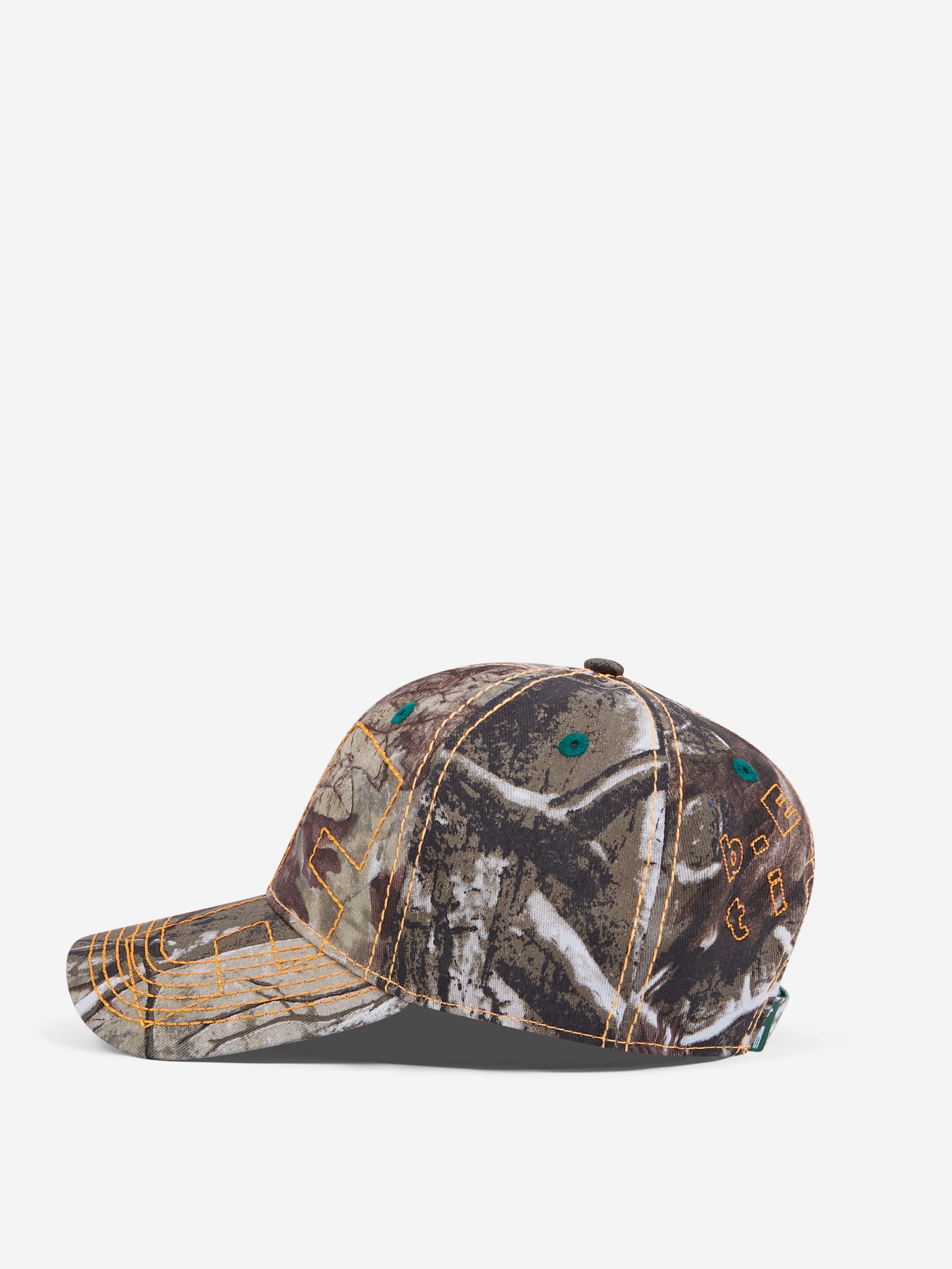 b.Eautiful Vapor 6 Panel Hat - Brown Real Camo / Orange – Goodhood