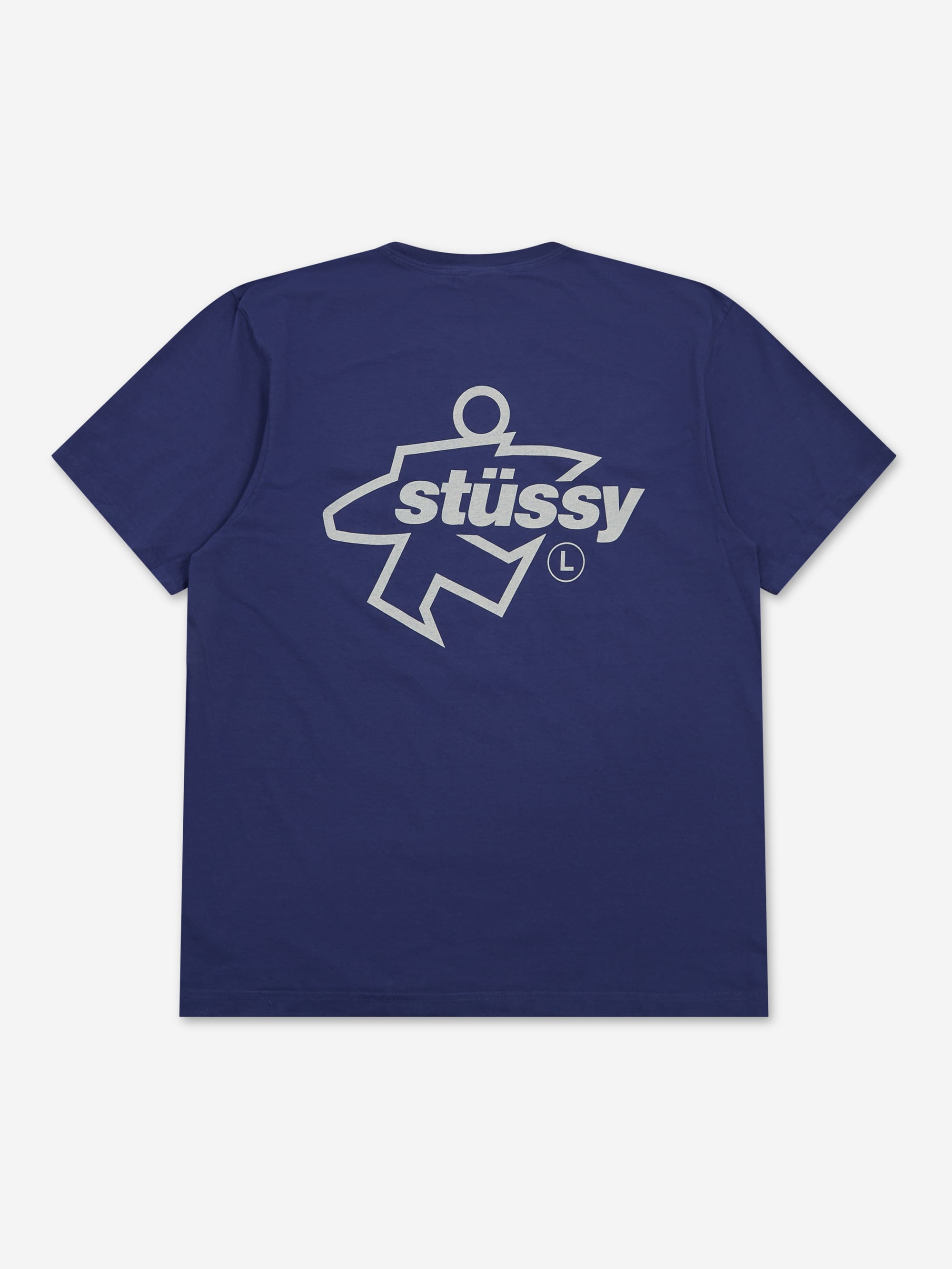 Stussy Surf Size Pig. Dyed Tee - Indigo – Goodhood