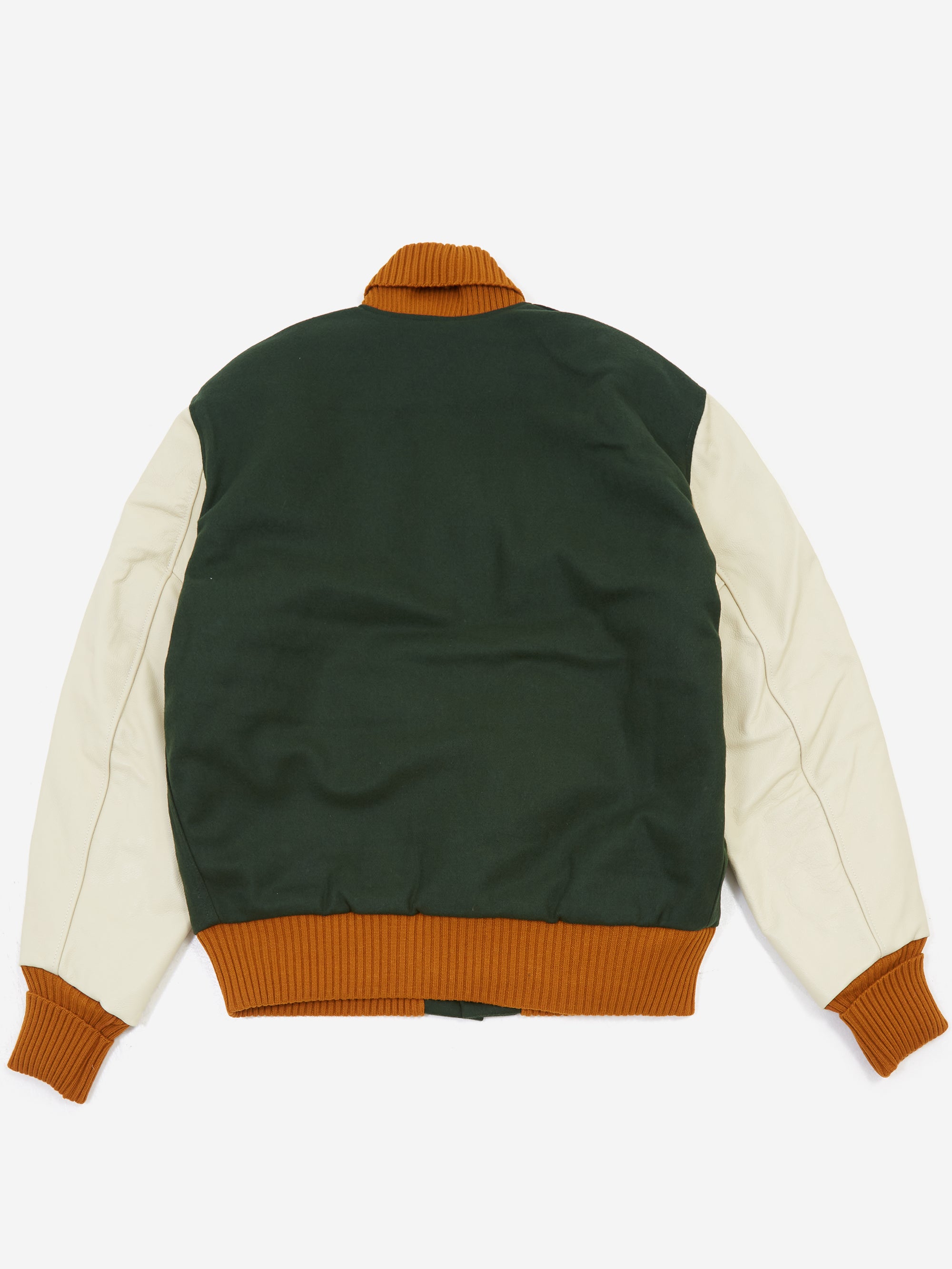 Engineered Garments x Albion Varsity Jacket - Olive – Goodhood