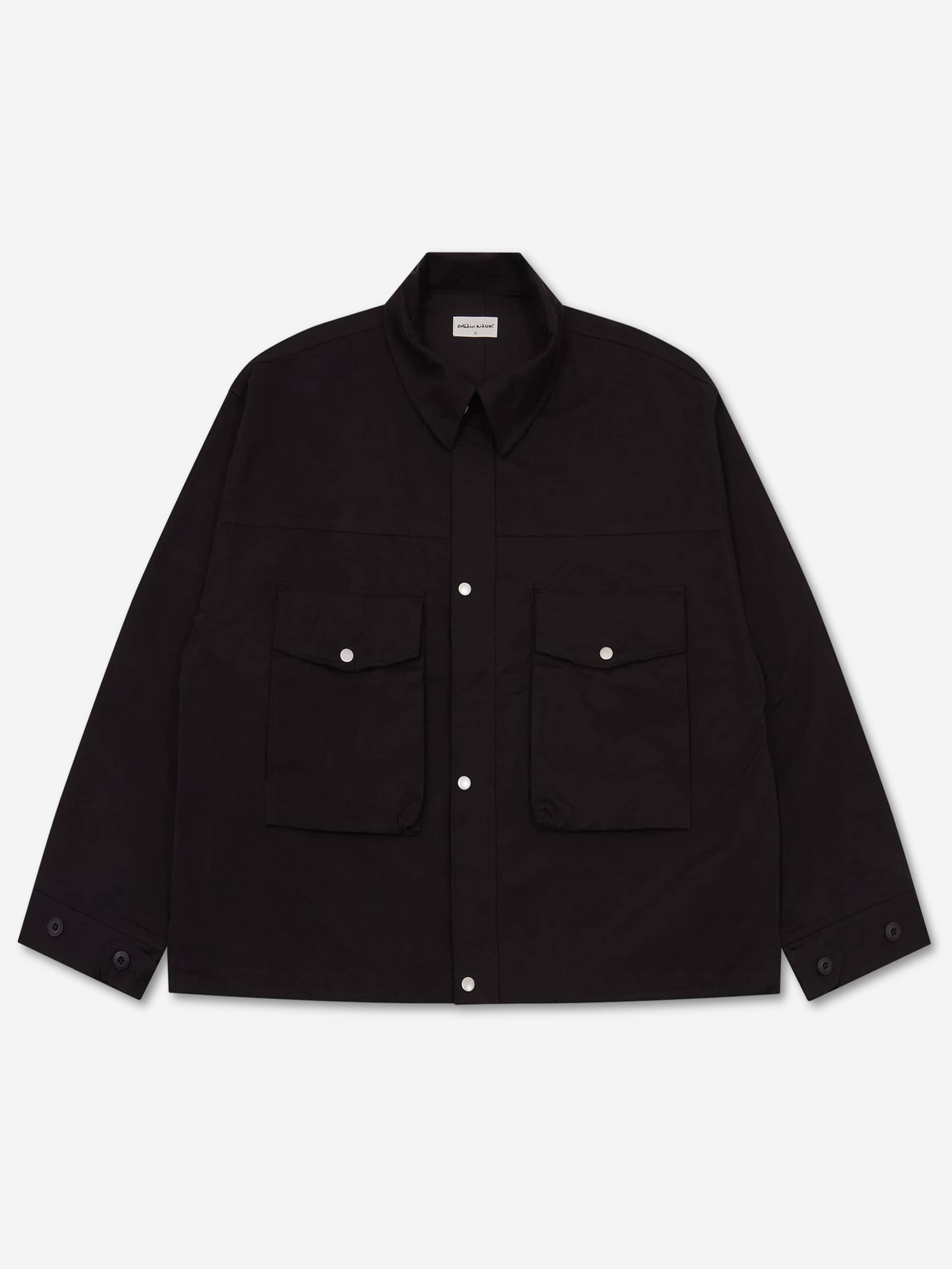 Estudio Niksen Big-pocket Wind Jacket - Black – Goodhood