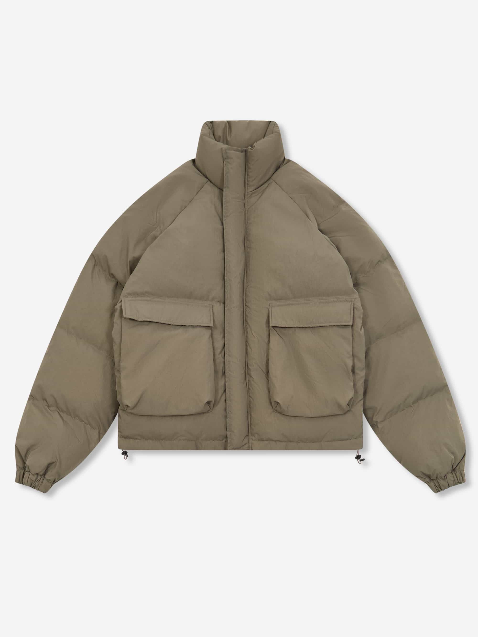 Estudio Niksen Raglan Puffer Jacket - Beige – Goodhood