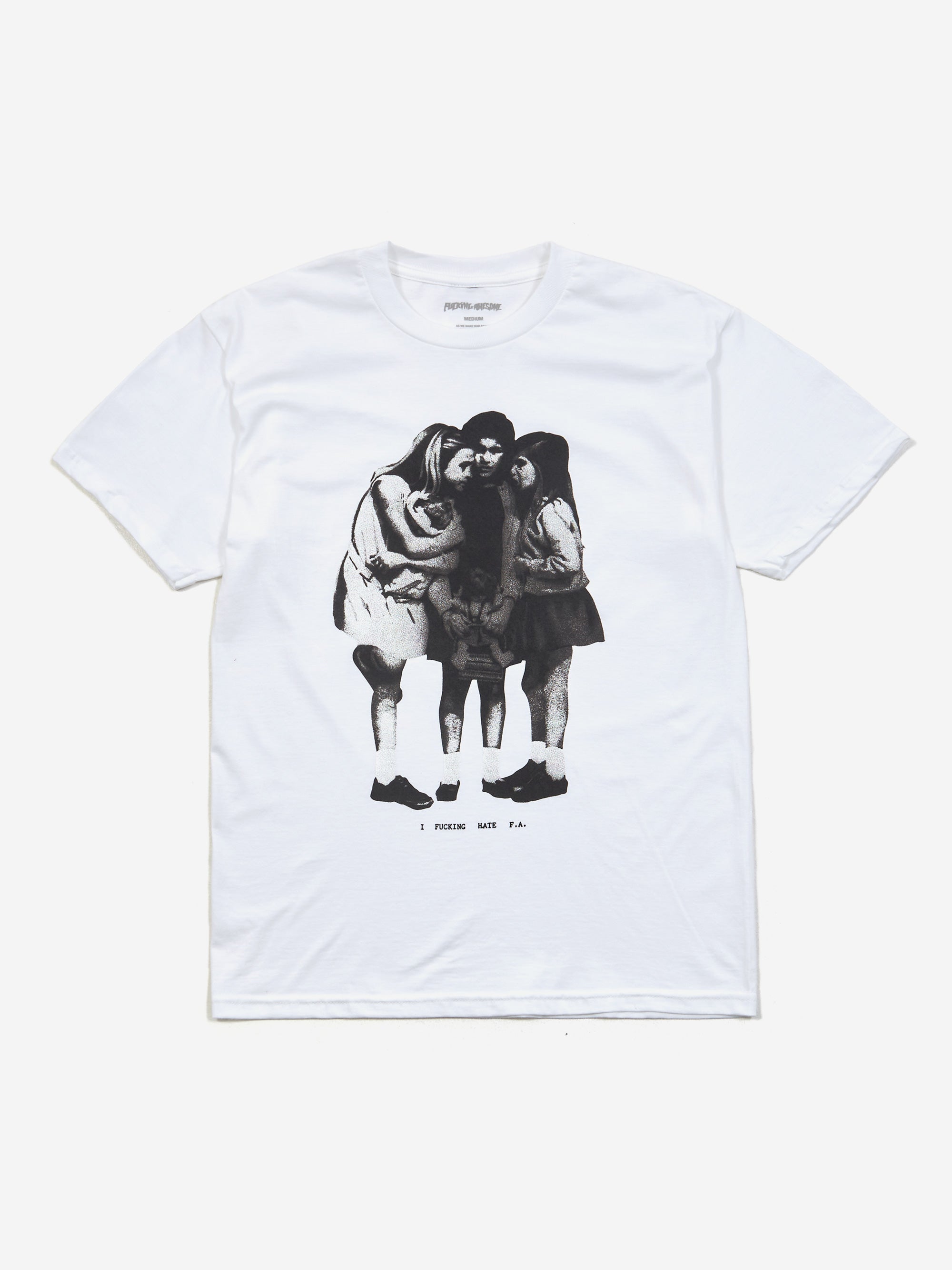 Fucking Awesome Hate FA Tee - White – Goodhood