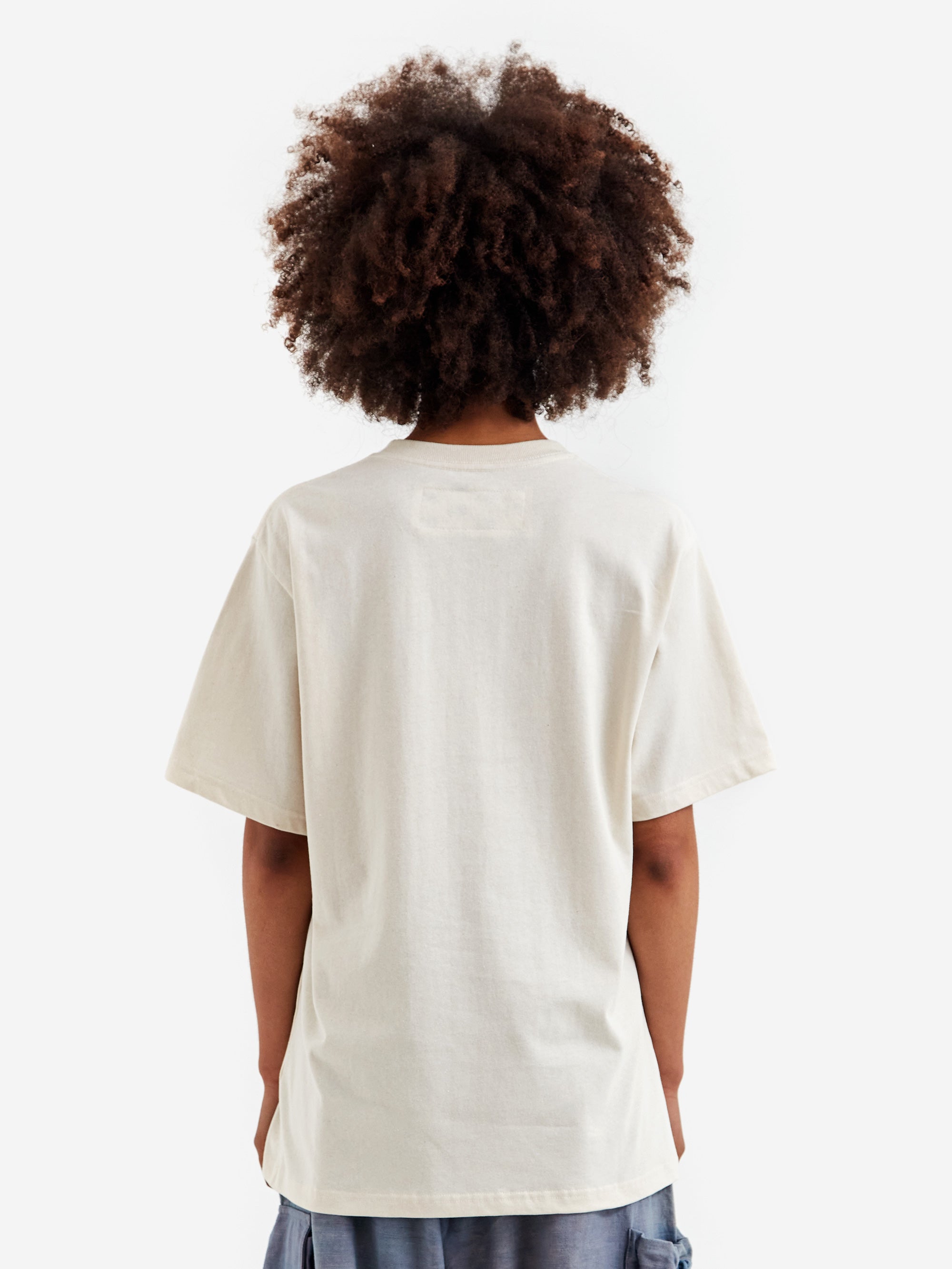 Gentle Fullness Recycled Cotton Short Sleeve T-Shirt W - Oatmeal