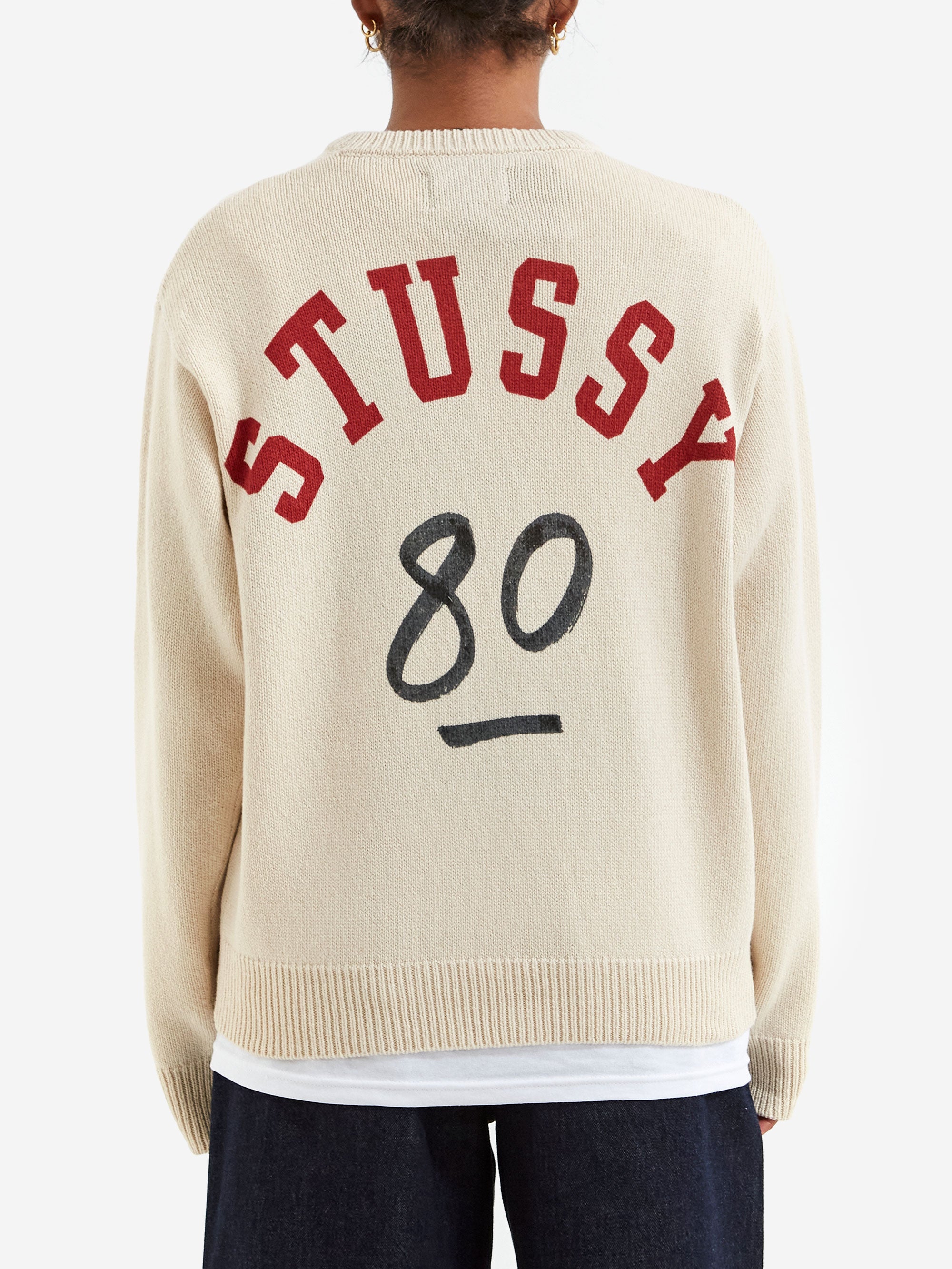 Stussy Handwritten Sweater W - Natural – Goodhood