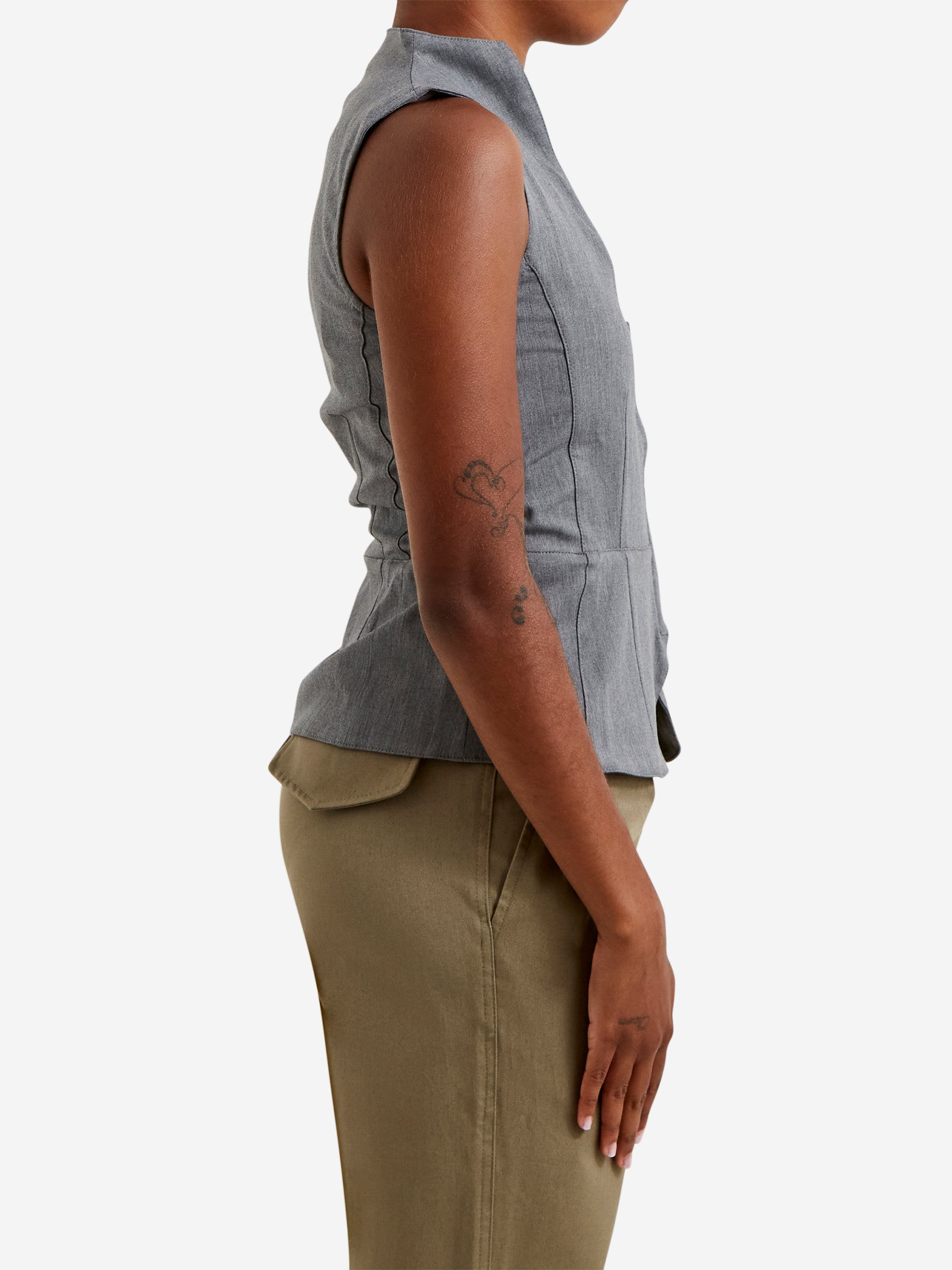 Gimaguas Amor Top - Grey – Goodhood