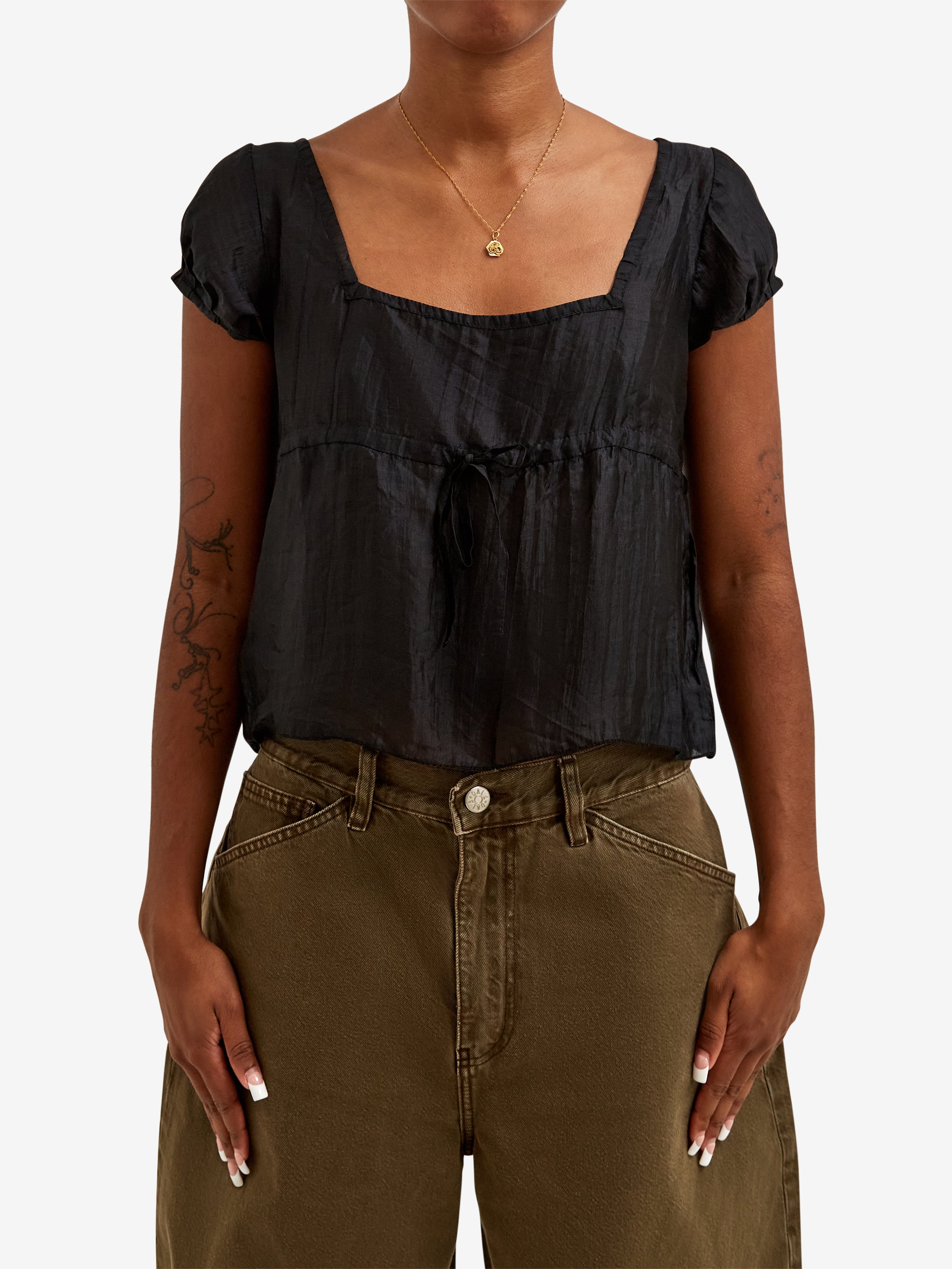 Gimaguas Raer Top - Black – Goodhood