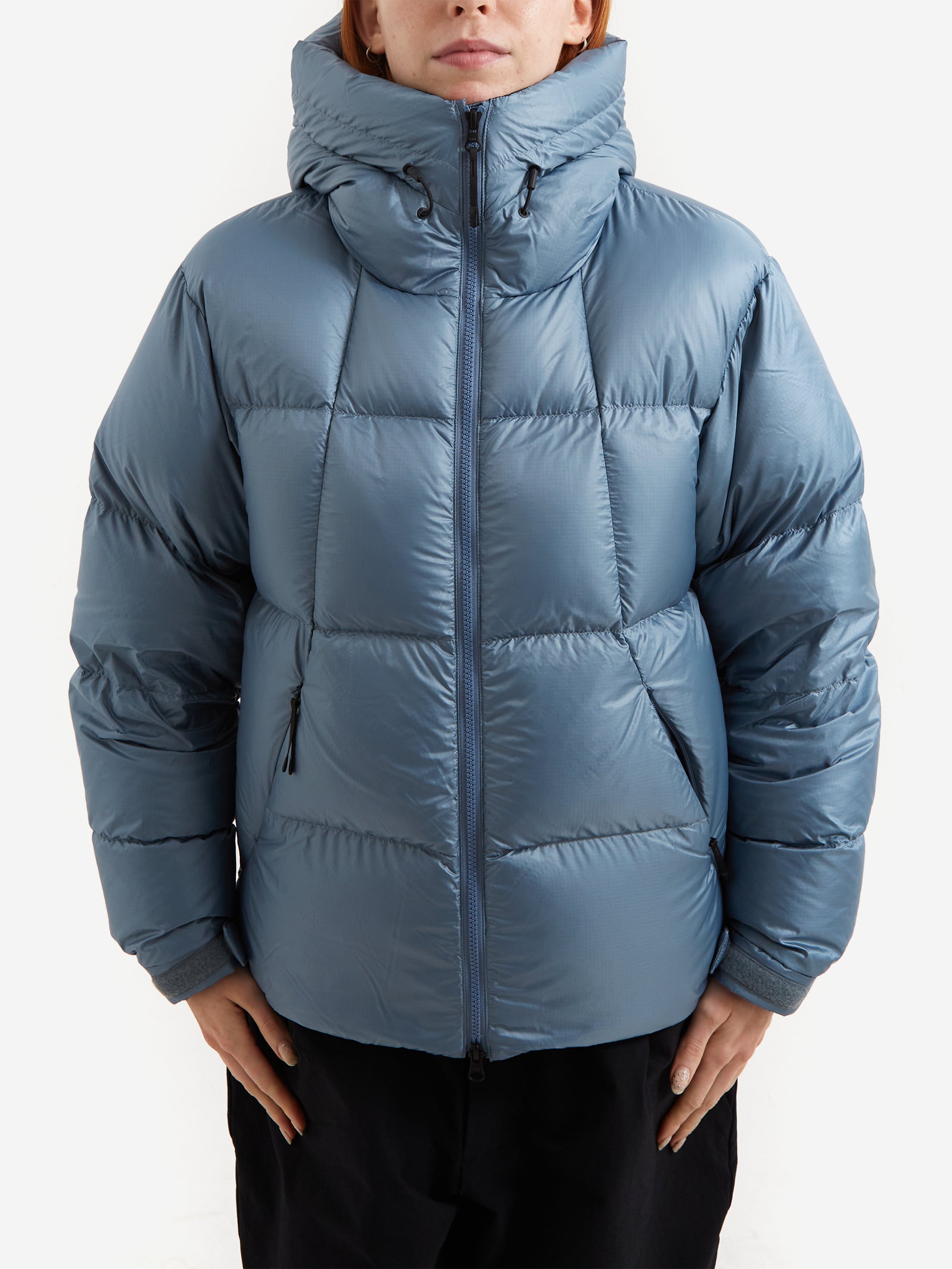 Goldwin Pertex Quantum Down Parka W - Shade Blue – Goodhood