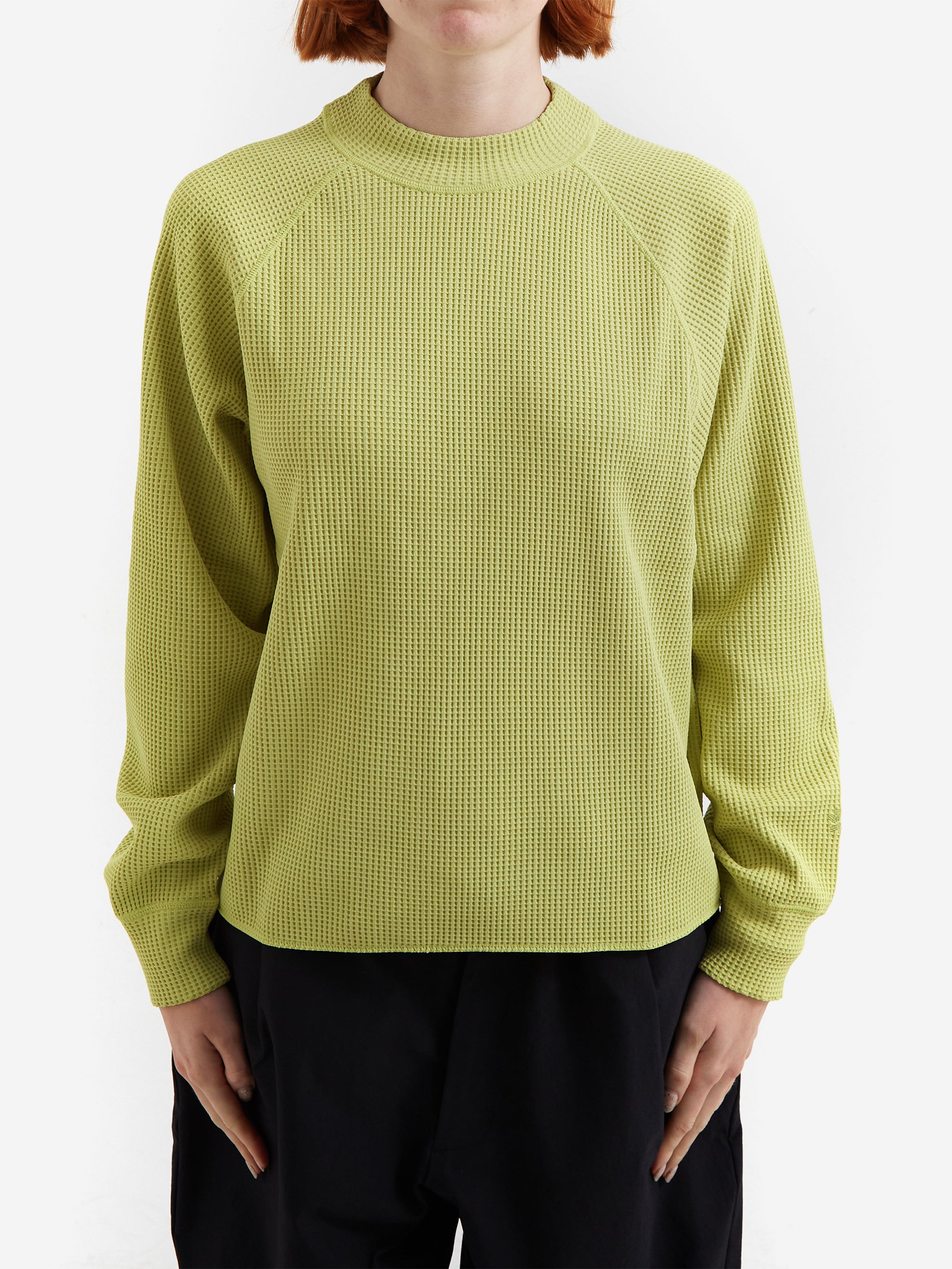 Goldwin WF Light Mock Neck L/S T-shirt - Ice Green – Goodhood