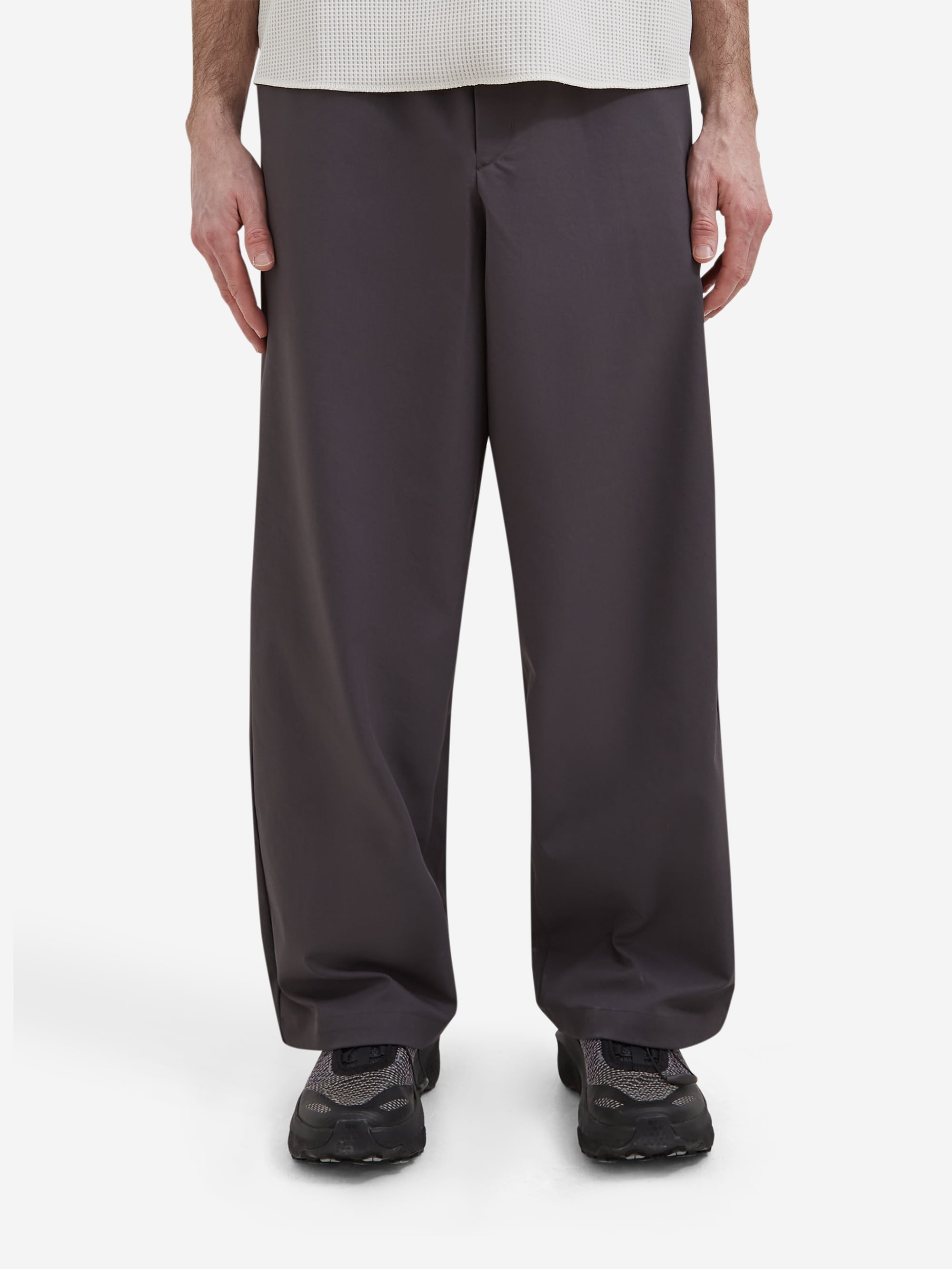 Goldwin Baggy Straight Pants - Deep Charcoal – Goodhood