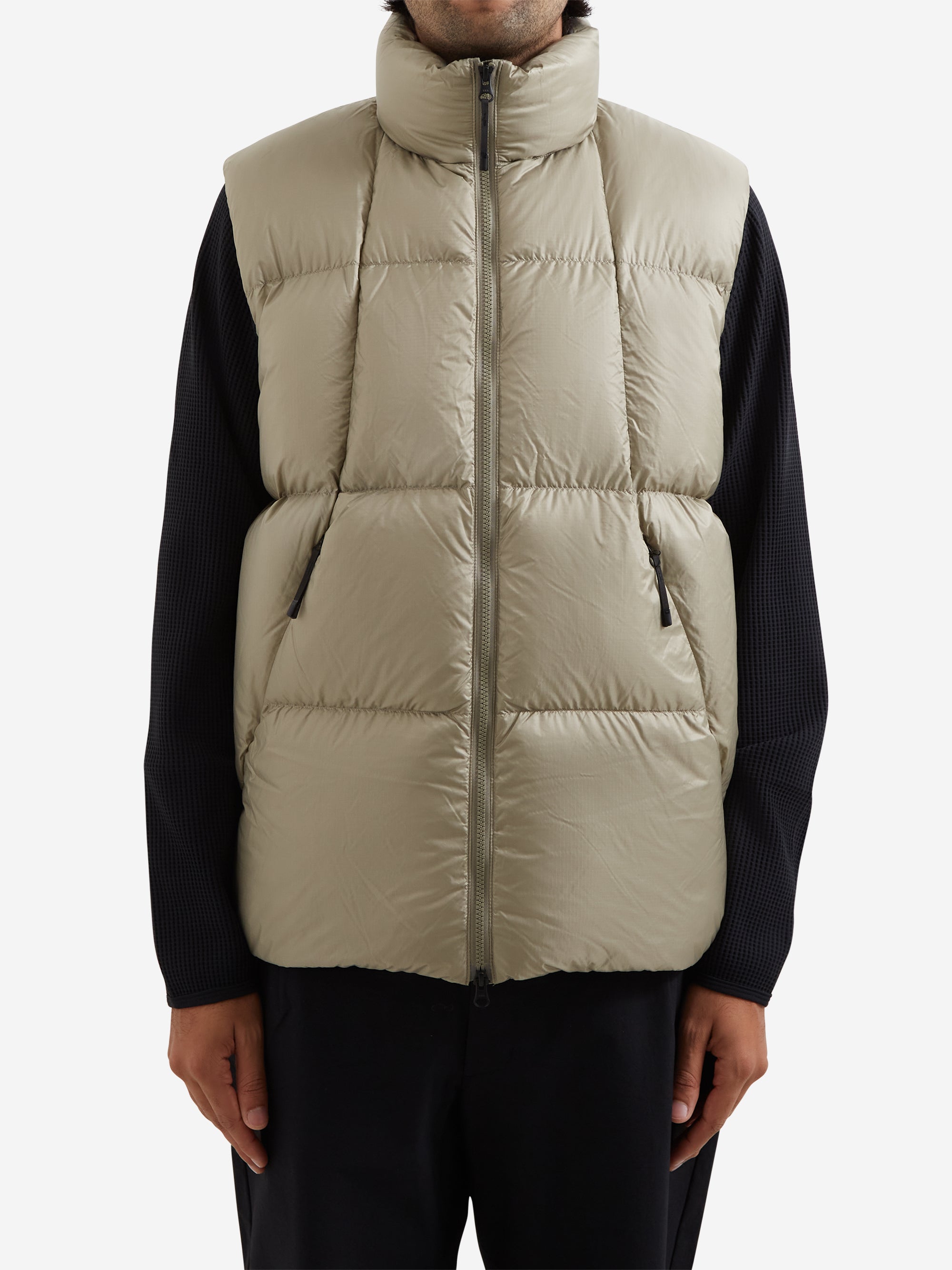 Goldwin Pertex Quantum Down Vest - Oak Beige – Goodhood