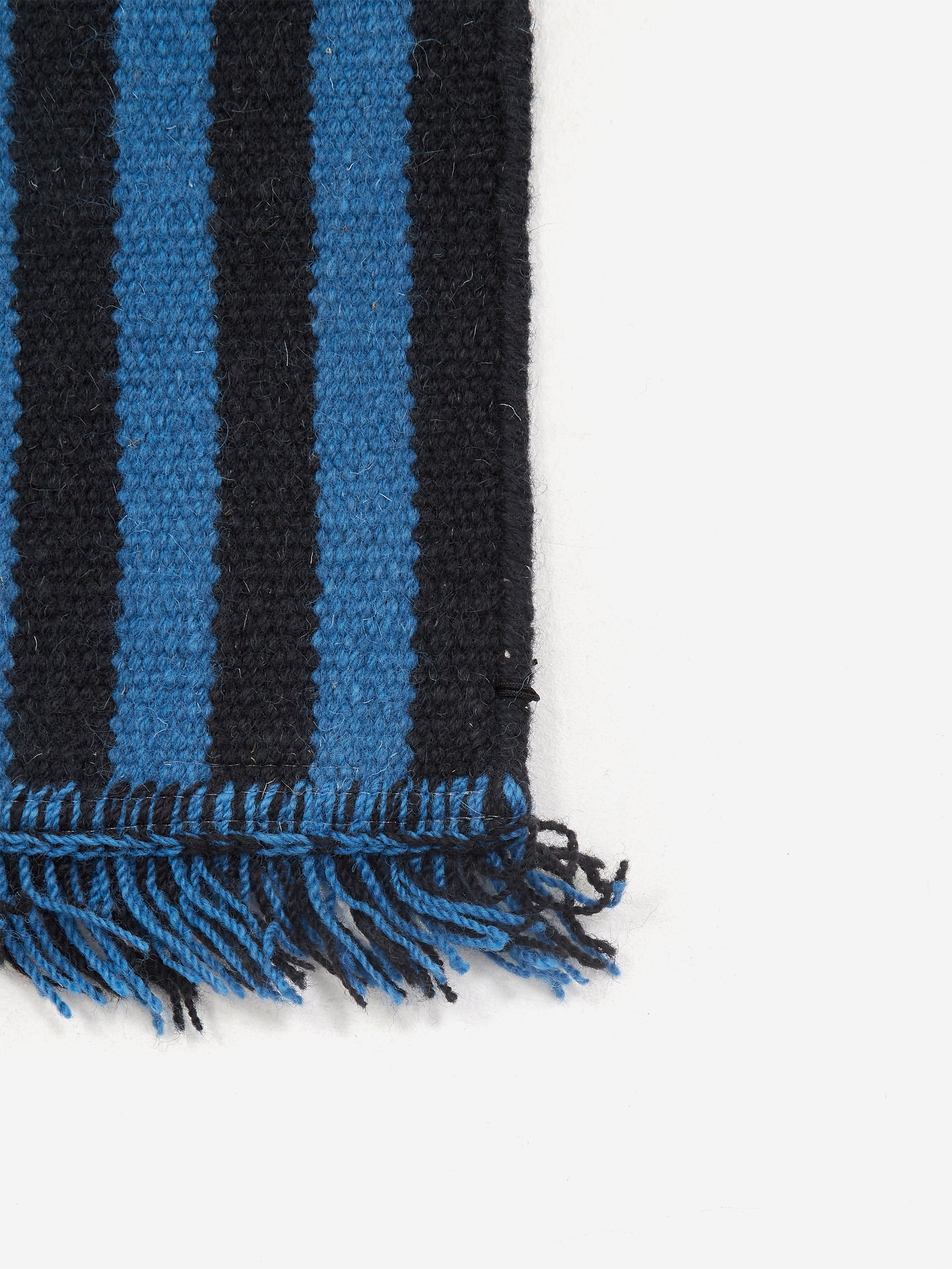 HAY Stripes and Stripes Wool Rug - L95 x W52 - Blue – Goodhood