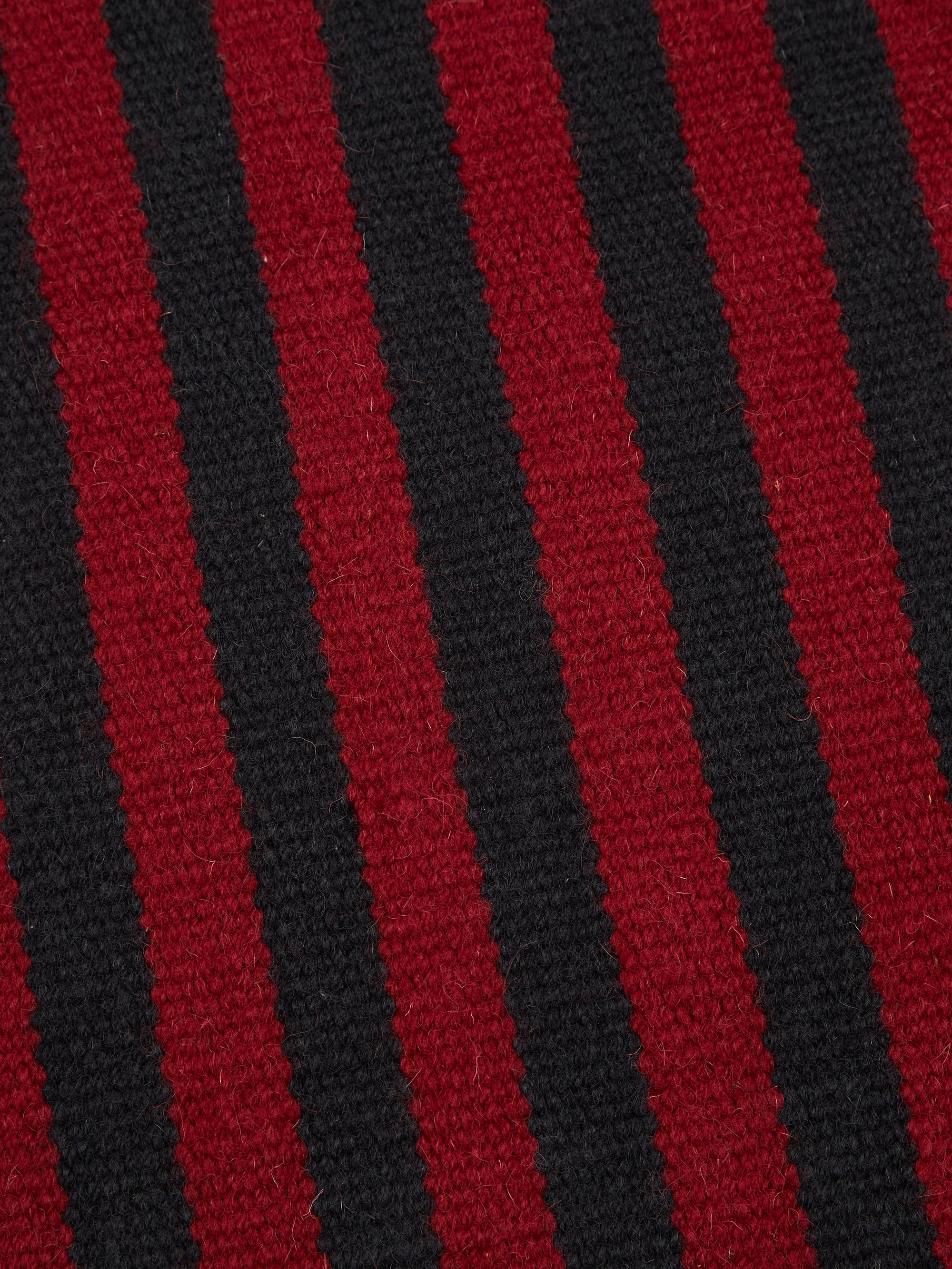 HAY Stripes and Stripes Wool Rug - L95 x W52 - Cherry – Goodhood