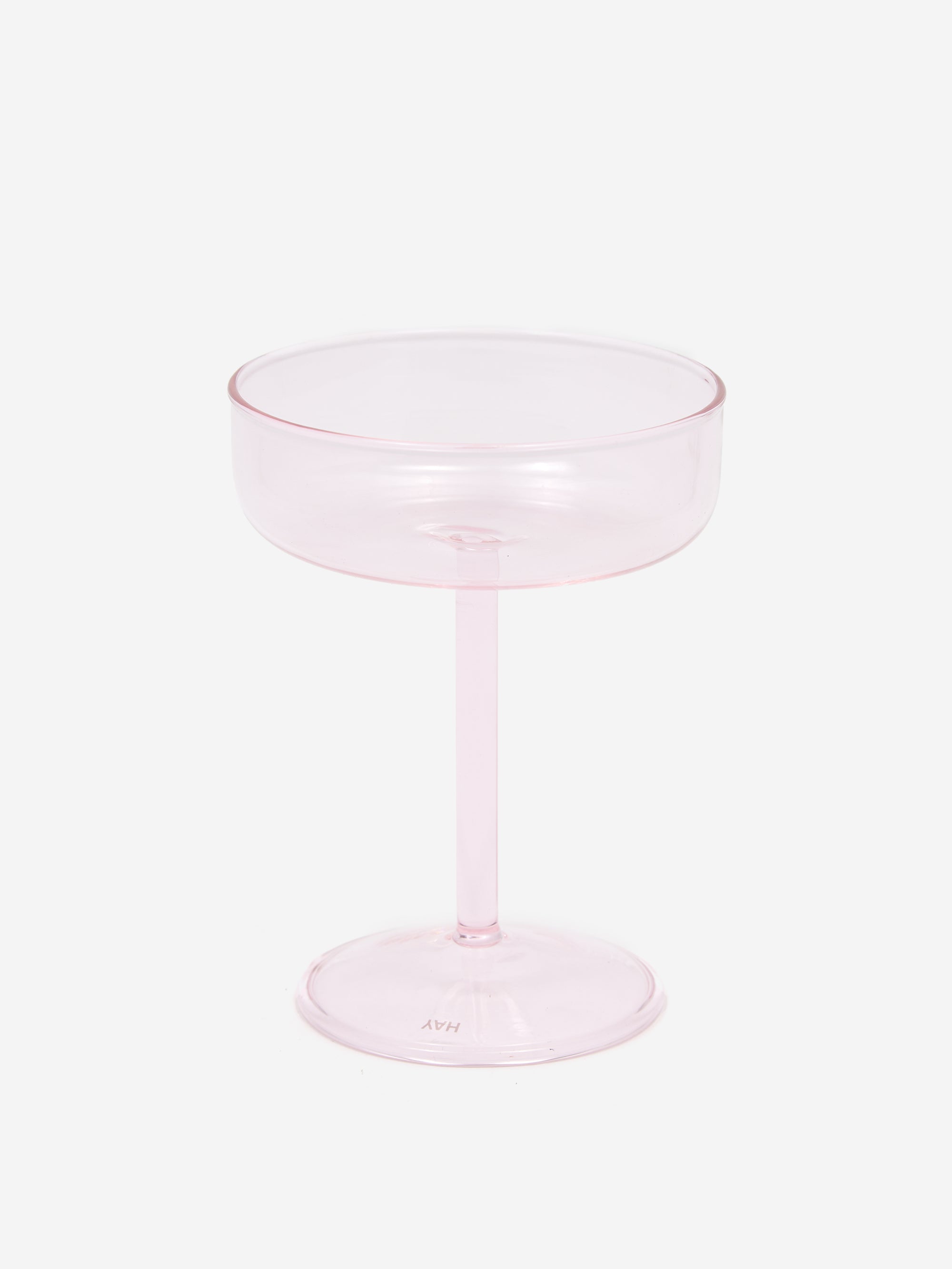 HAY Tint Coupe Glass Set of 2 Pink Goodhood
