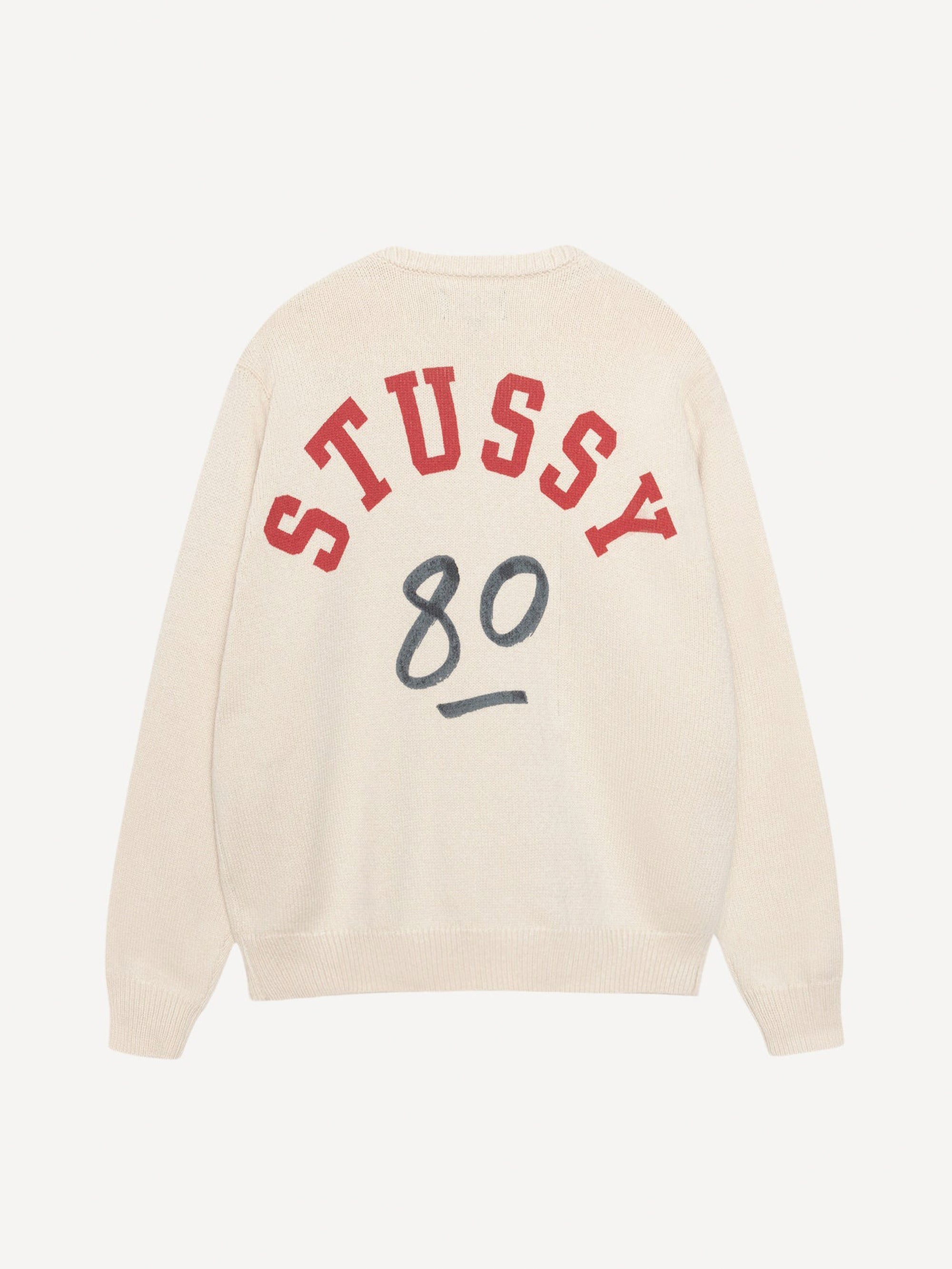 トップス STUSSY HANDWRITTEN SWEATER Ssize Stussy Handwritten Sweater - Natural – Goodhood
