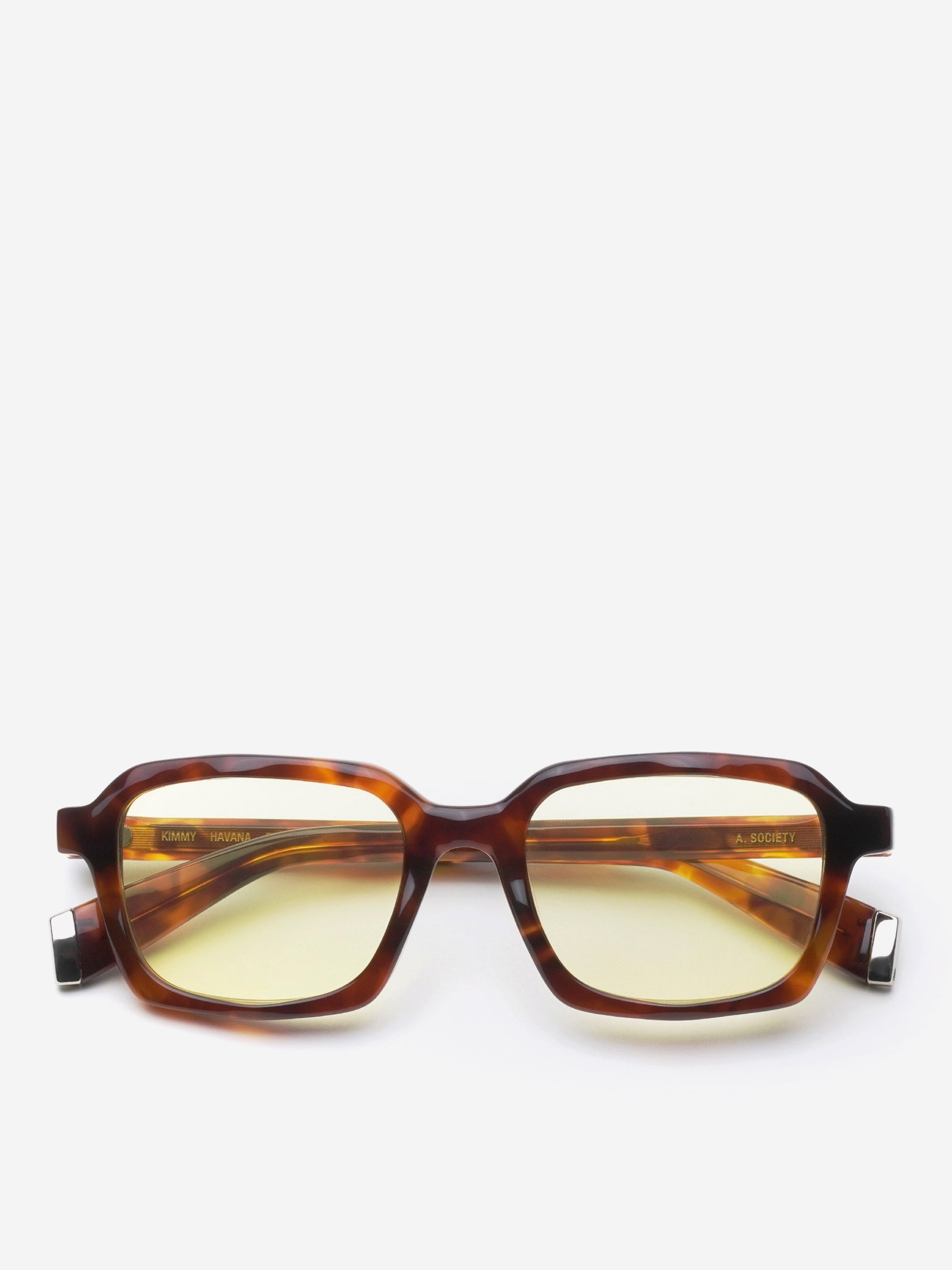 A.SOCIETY KIMMY サングラス A.SOCIETY Kimmy Sunglasses - Havana/Yellow – Goodhood