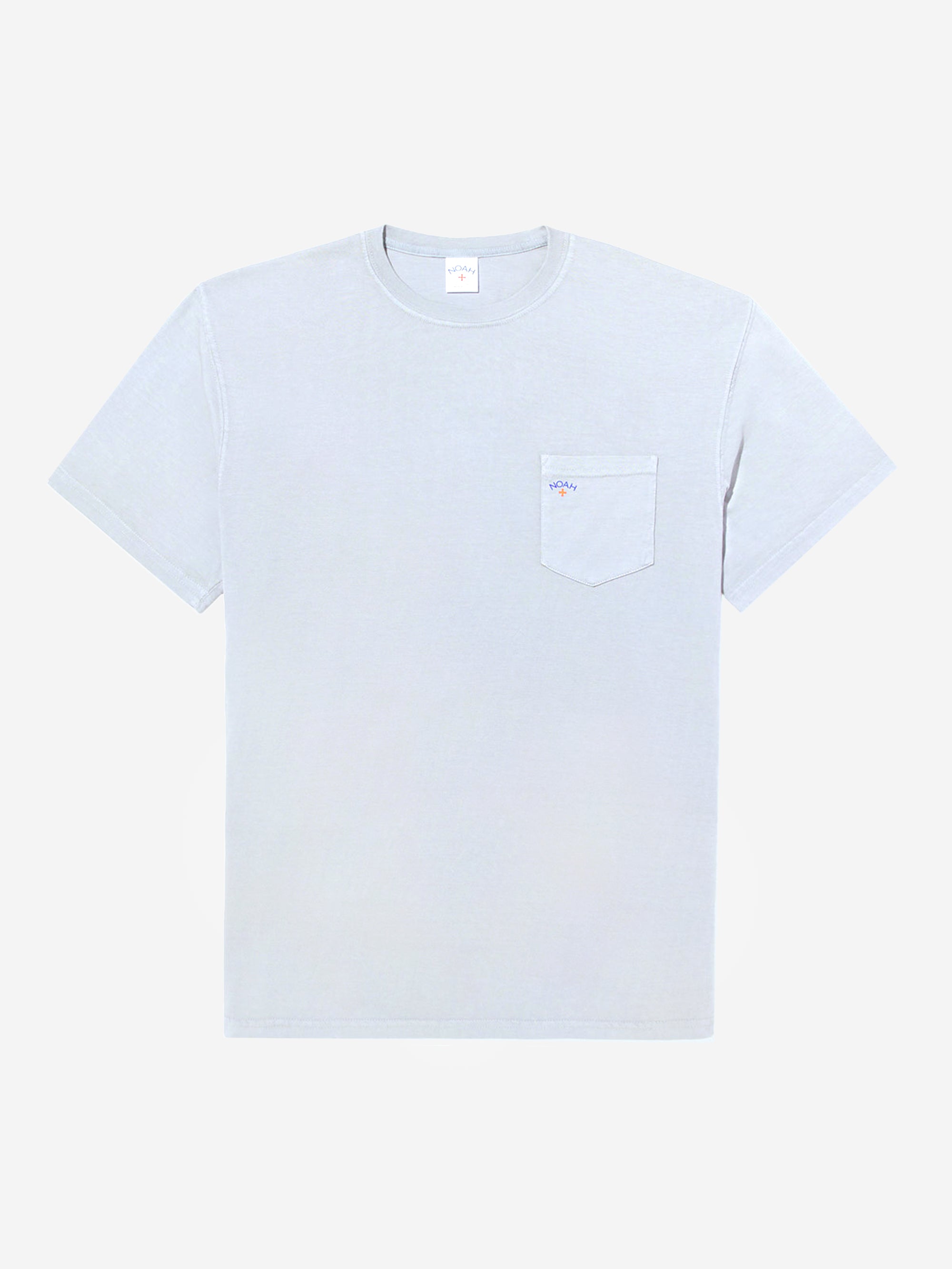 Noah Core Logo Pocket Tee - Blue – Goodhood