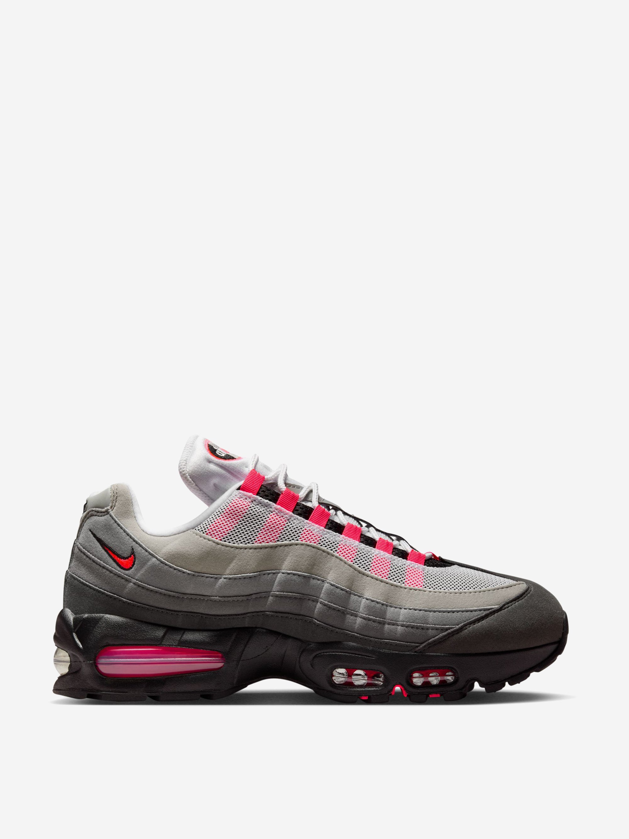 Nike Air Max 95 Big Bubble Black/Solar Red-Medium Ash-Dk Pewter