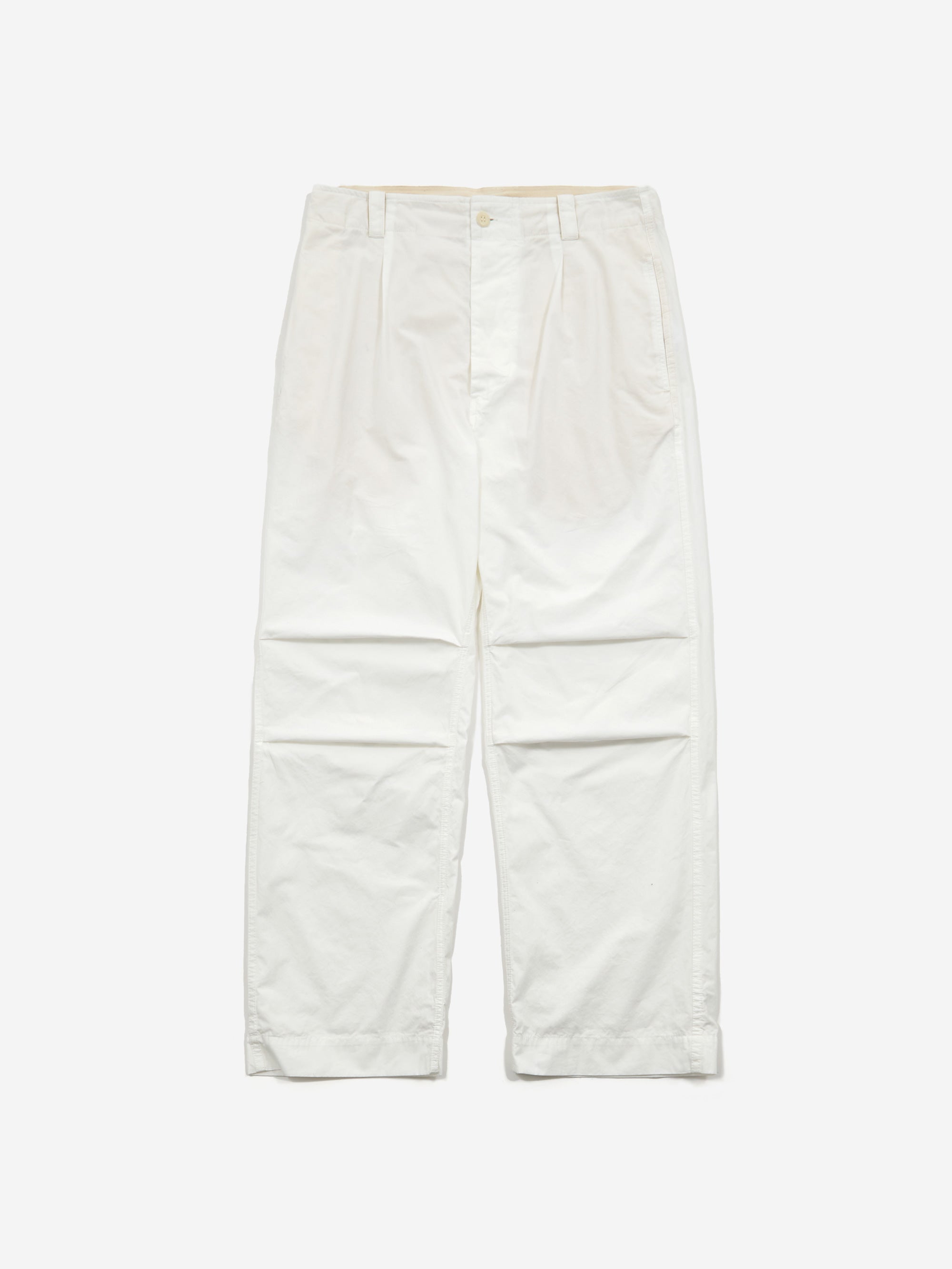 Off-White Parachute Trousers by MHL by Margaret Howell on Sale