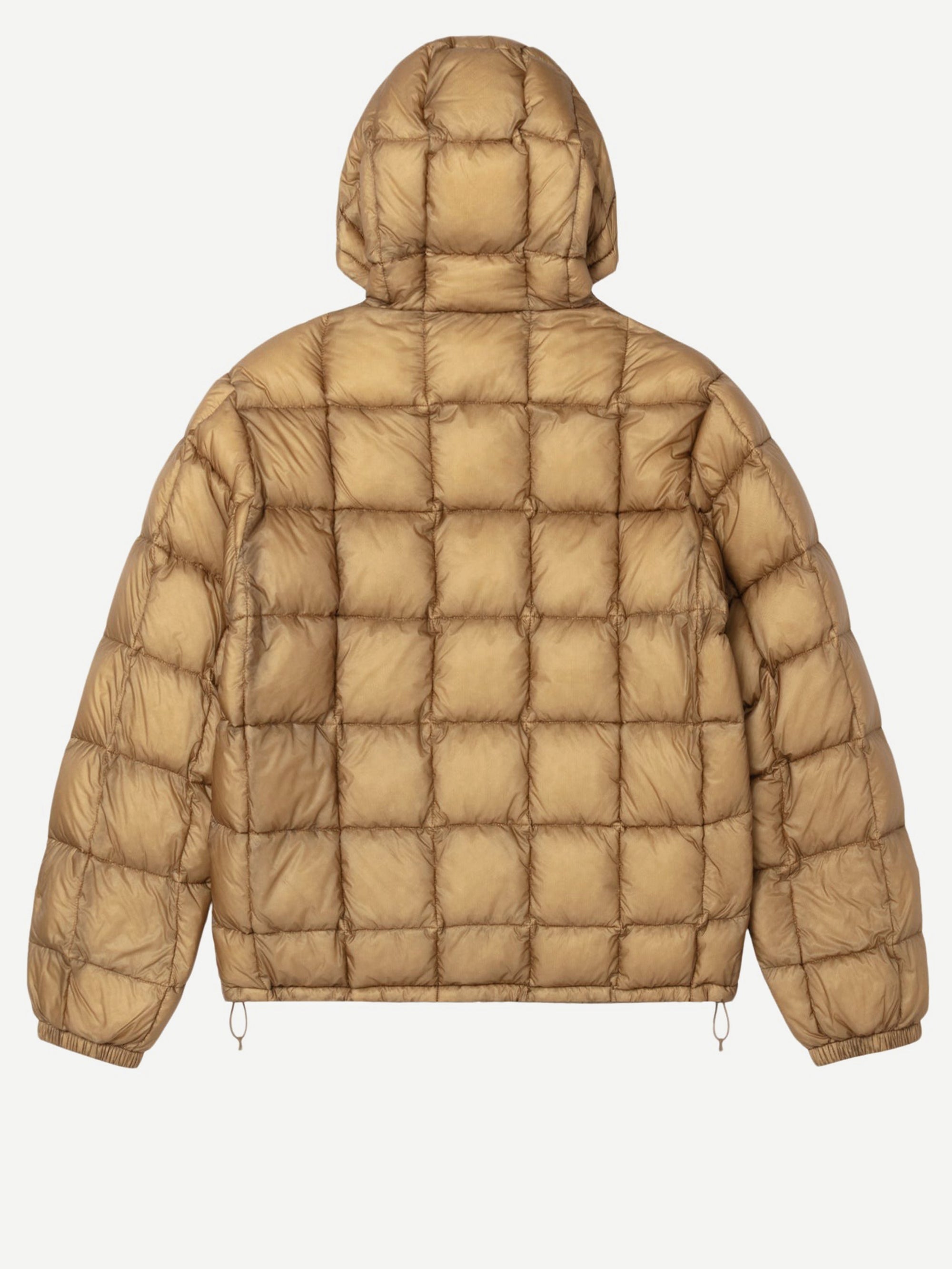 ジャケット・アウター STUSSY MIDWEIGHT HOODED PUFFER BROWN Stussy Mid-weight Hooded Puffer W - Khaki – Goodhood