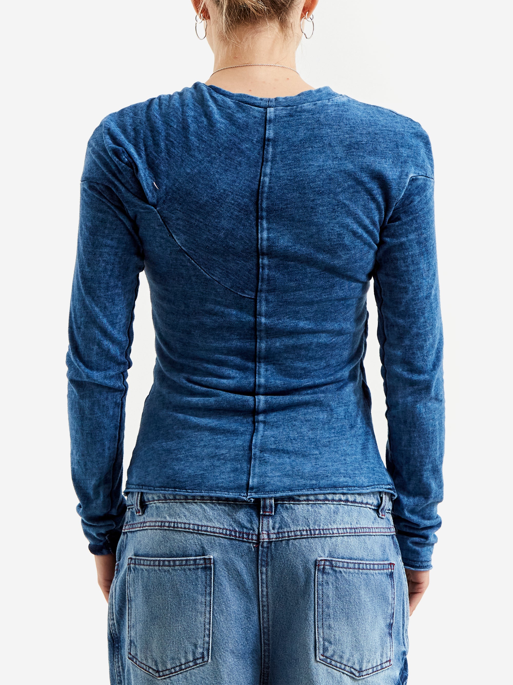 Masha Popova Stuck In Bra Top - Deep Blue – Goodhood