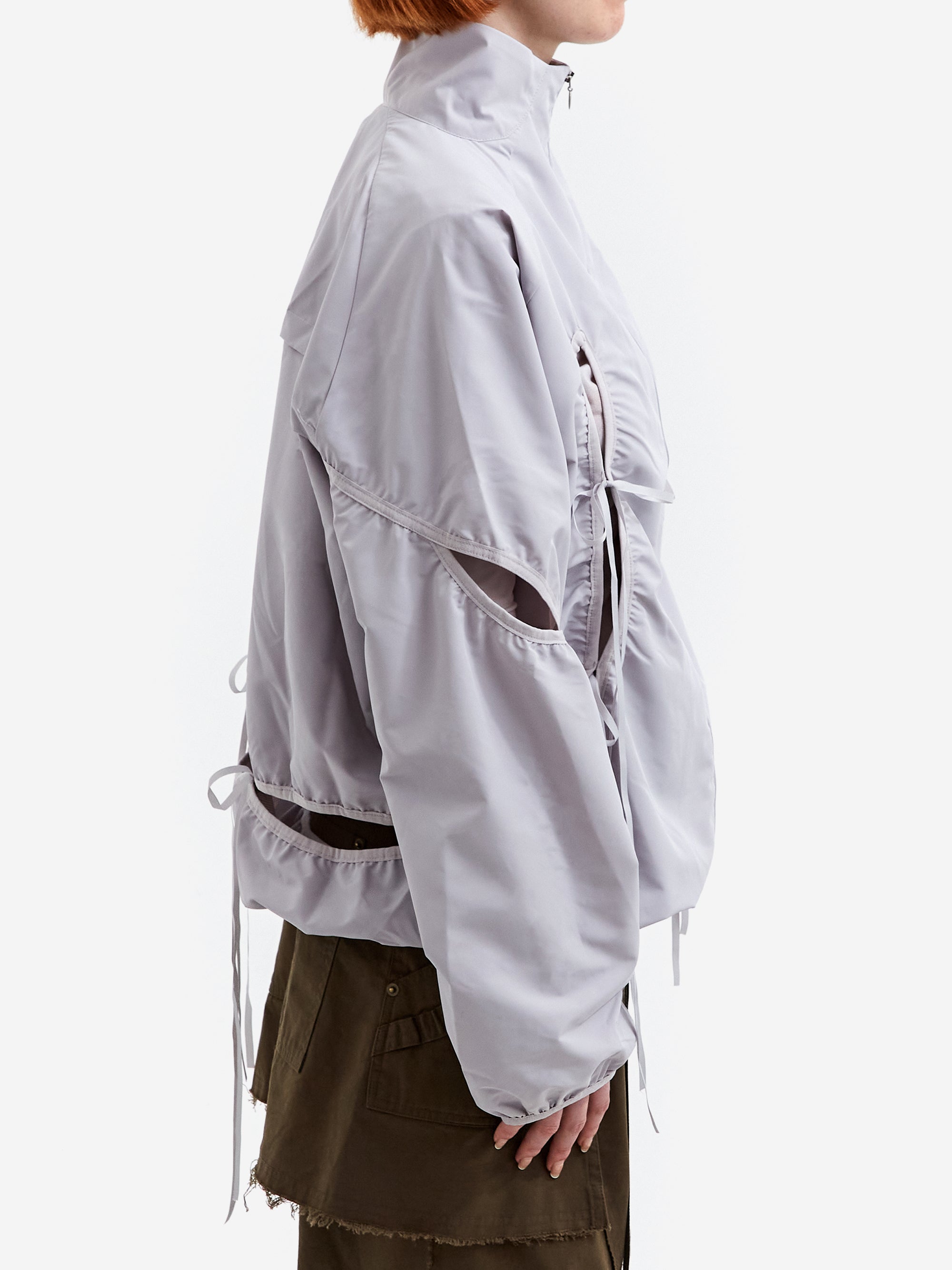 NACHE Cutout Windbreaker - Light Grey – Goodhood