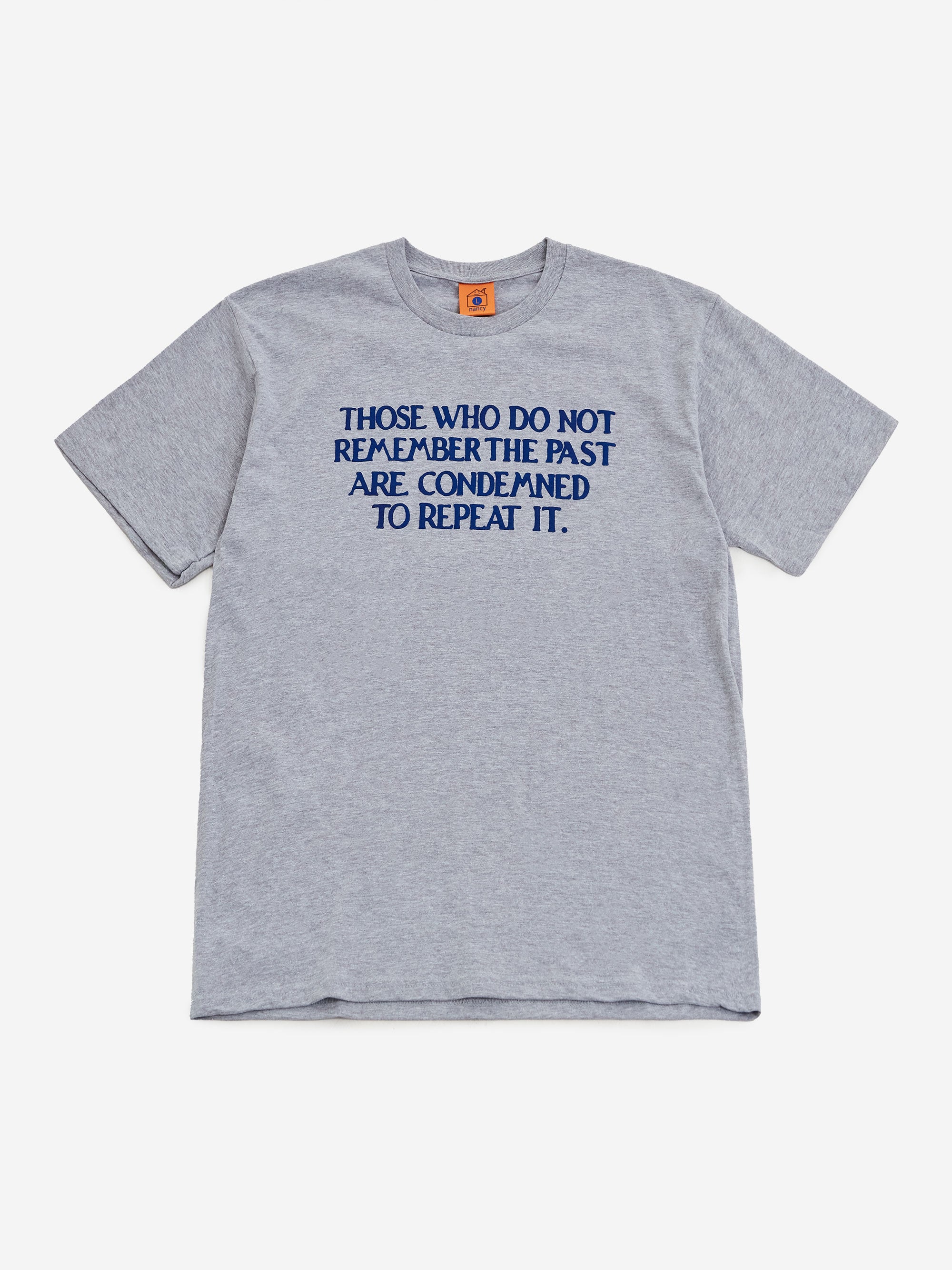 Nancy Great Idea T-Shirt - Grey Heather – Goodhood