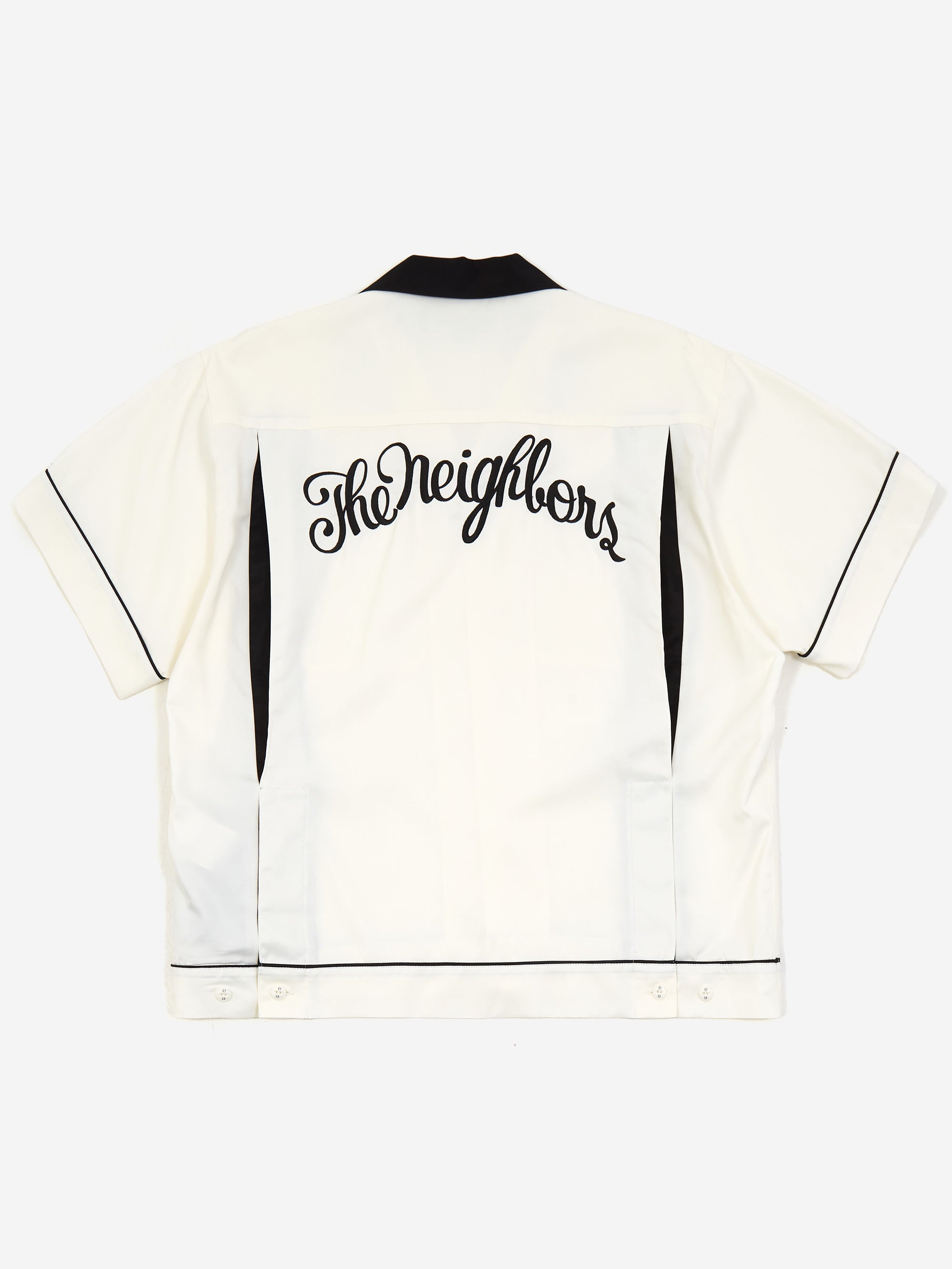 Neighborhood Bowling Shirt SS - White – Goodhood