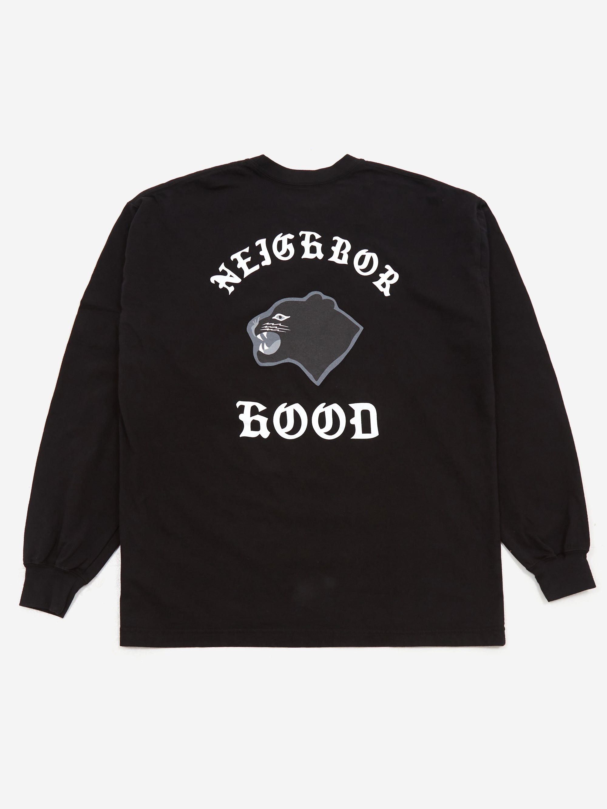 Neighborhood NH.10 Long Sleeve T-Shirt - Black – Goodhood