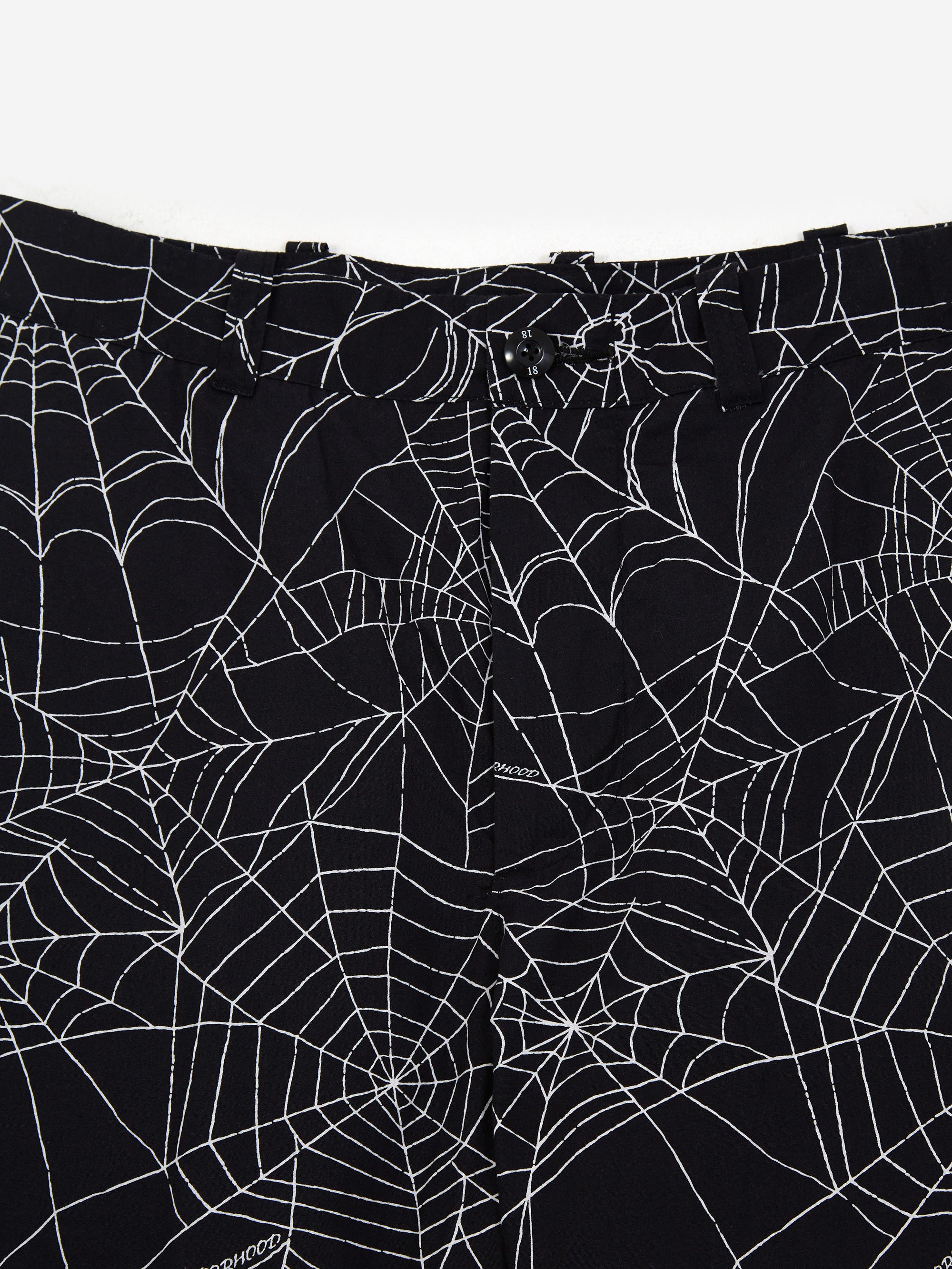 Neighborhood Spiderweb Short Pant - Black