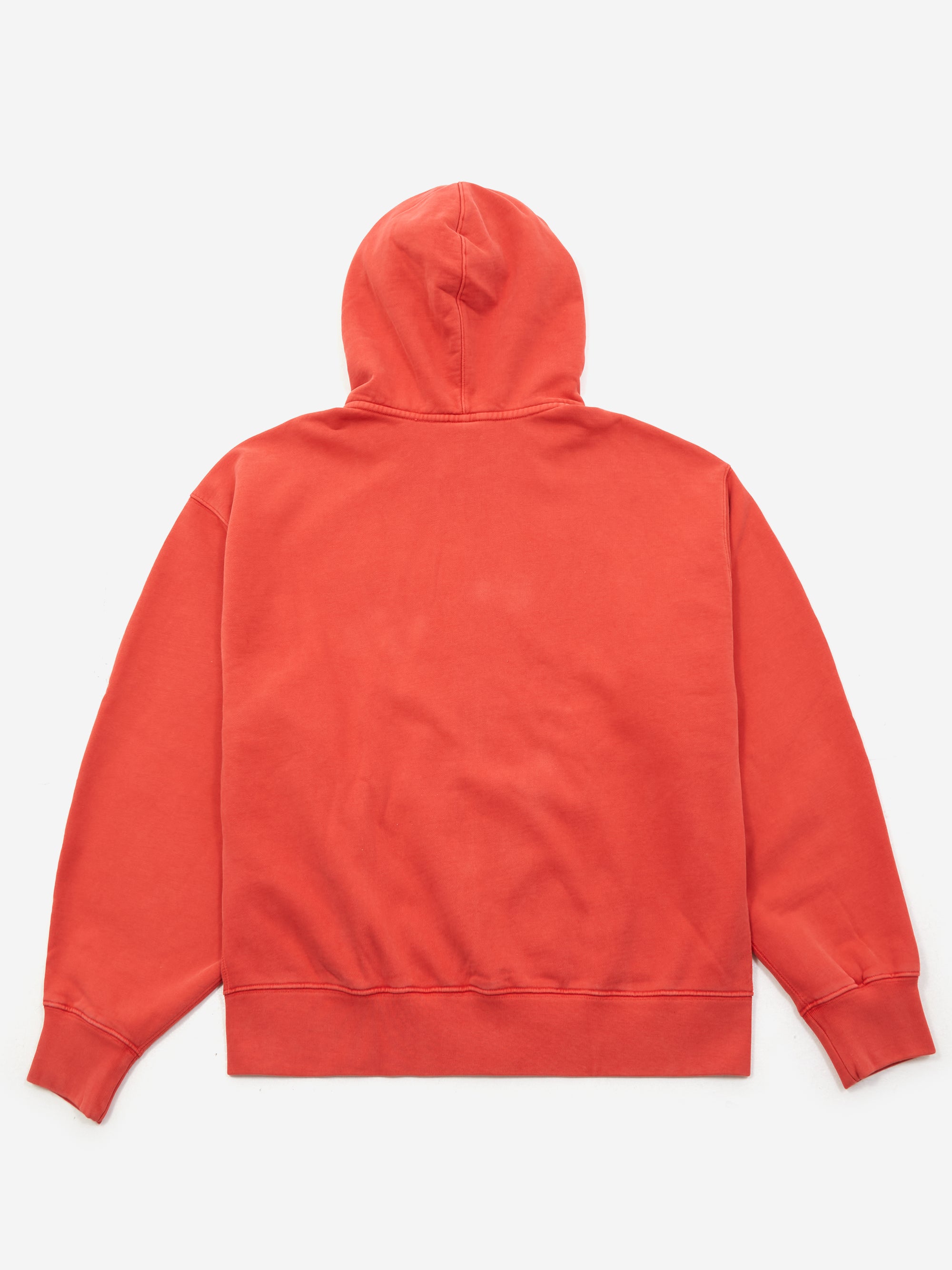 Nike x Stussy Pigment Dye Fleece Hoodie - Habanero Red/Natural â Goodhood