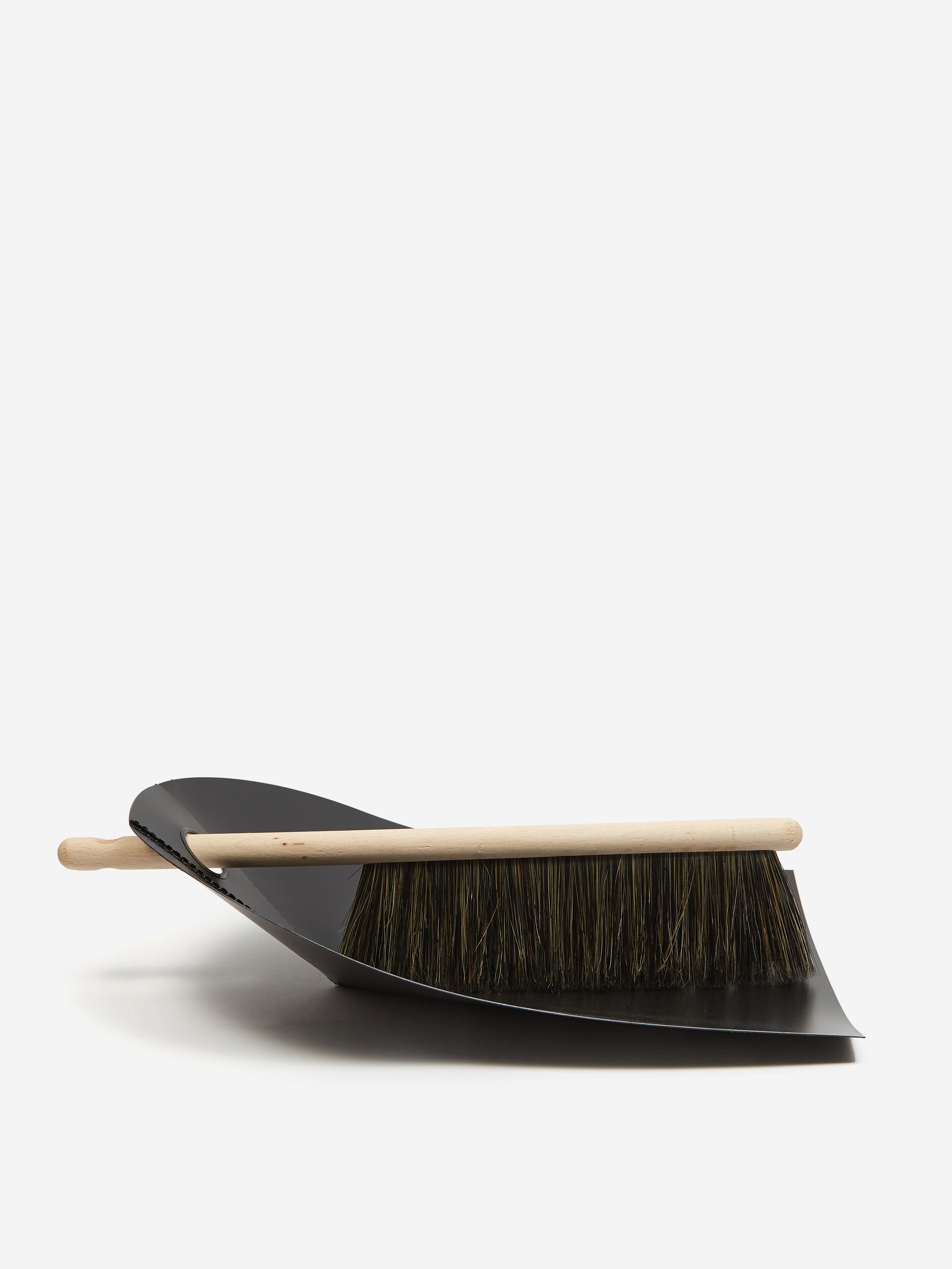 Normann Copenhagen Dustpan & Broom Black Goodhood